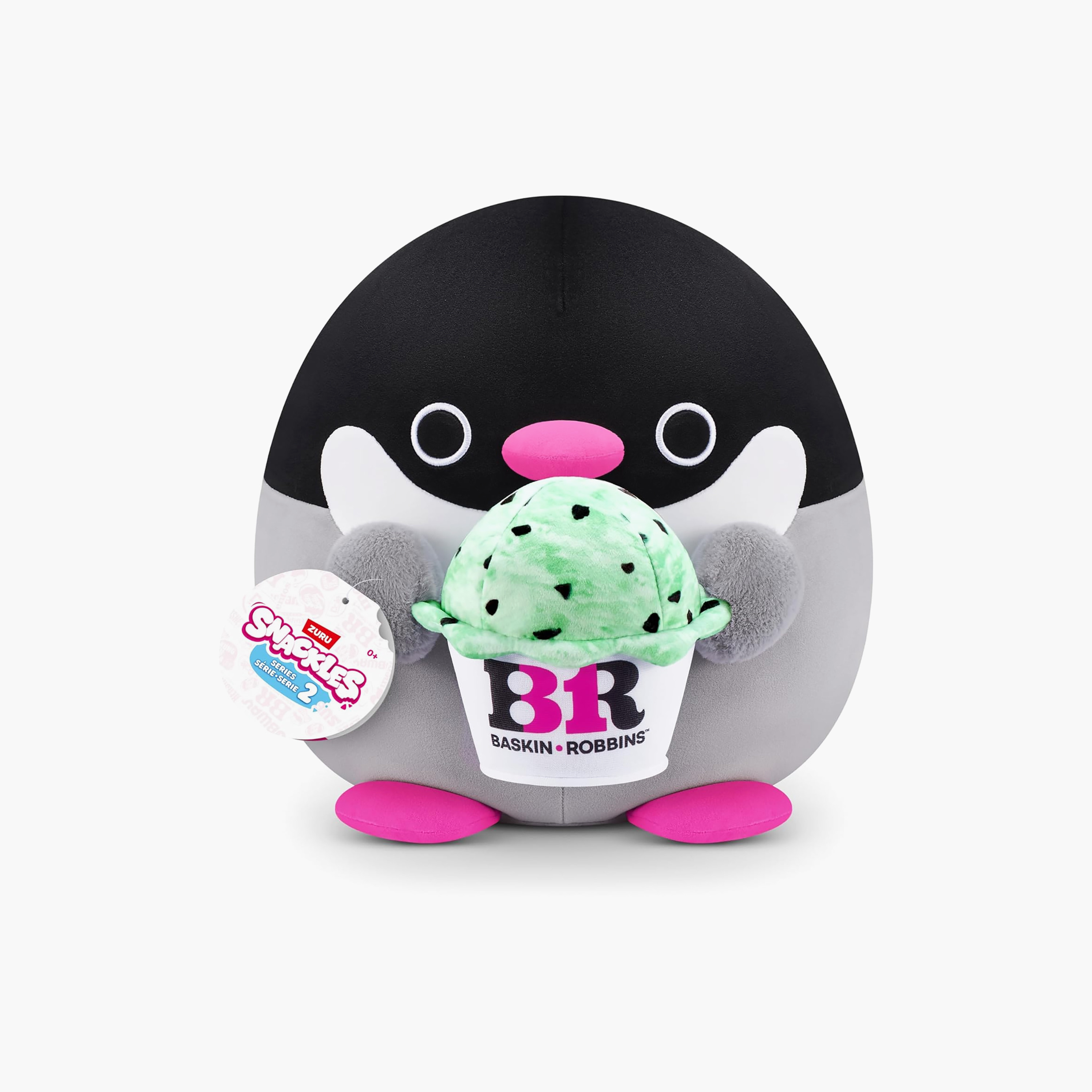 Snackles Series 2 Squeezable Plush Toy with Accessories - Assorted-toys-plushsofttoys-cartooncharacters-image-2