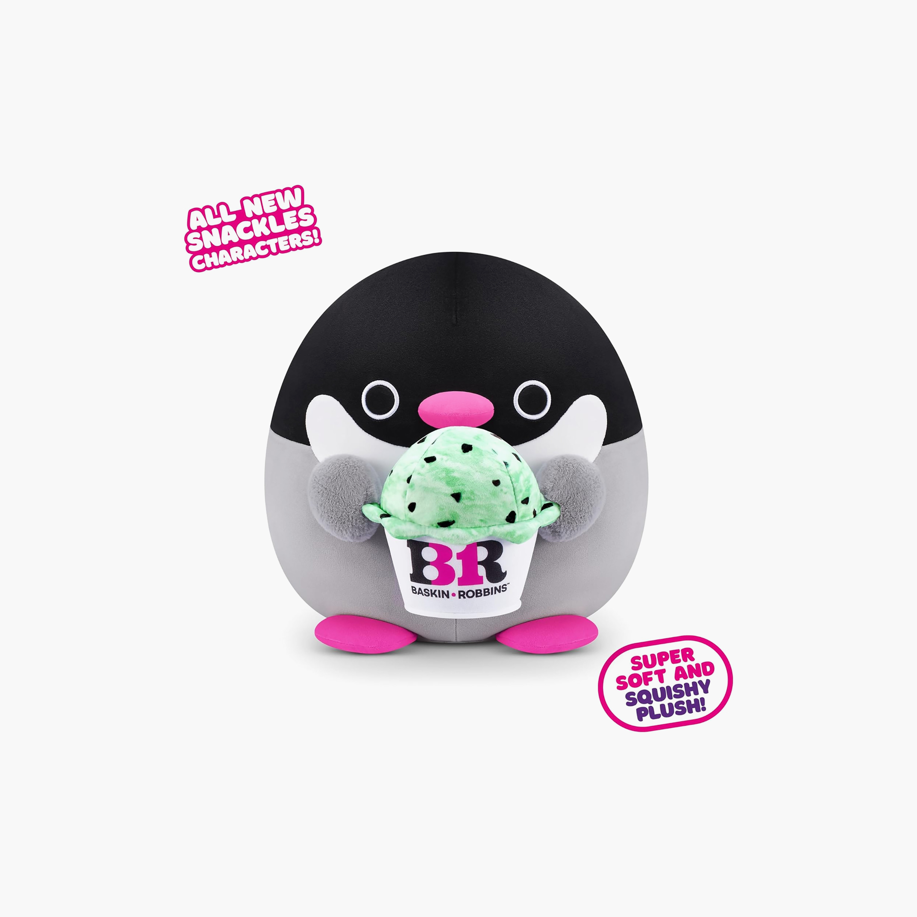 Snackles Series 2 Squeezable Plush Toy with Accessories - Assorted-toys-plushsofttoys-cartooncharacters-image-3