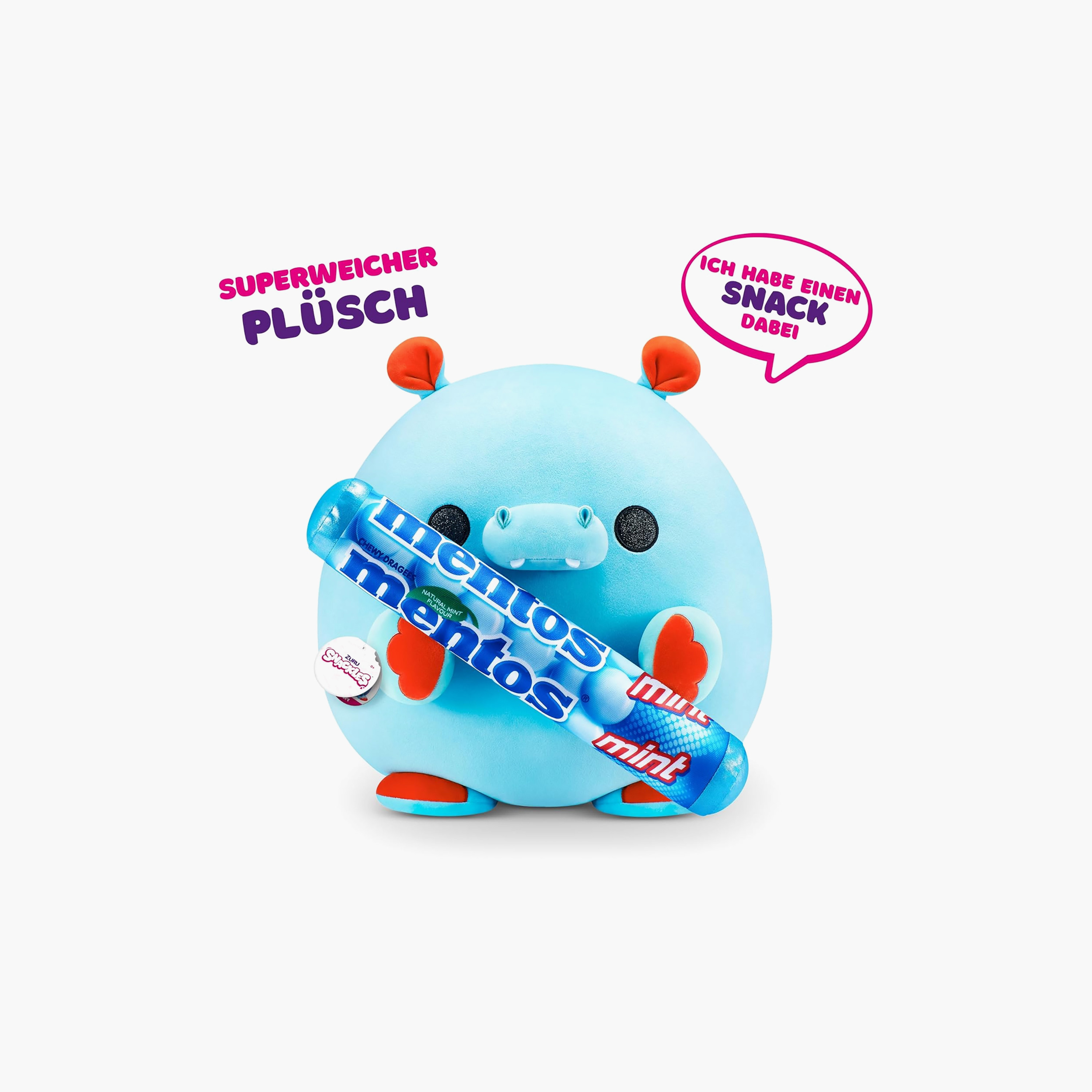 Snackles Squeezable Plush Toy with Accessories - Assorted-toys-plushsofttoys-cartooncharacters-image-4