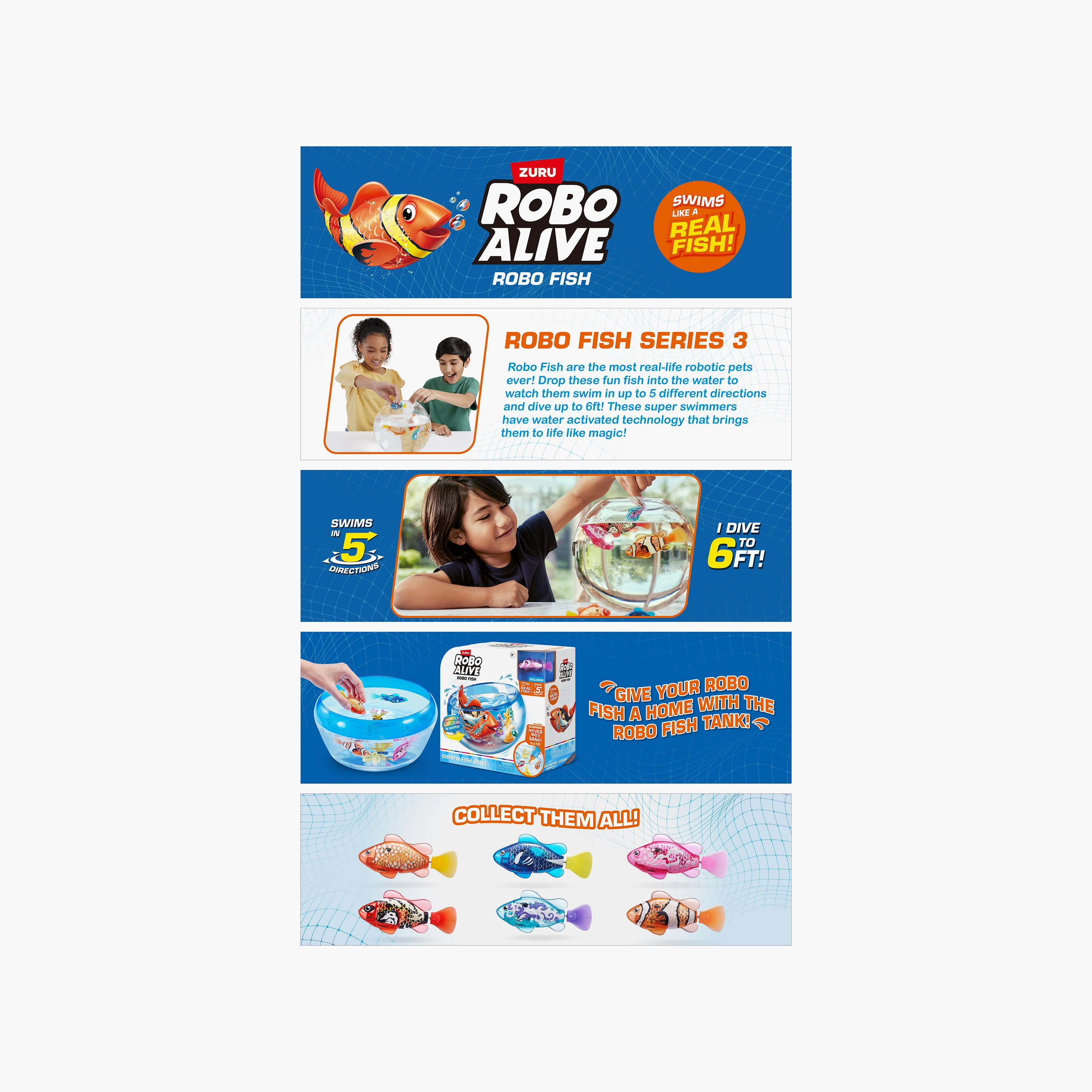Robo Alive Robo Fish Robotic Swimming Fish - Assorted-toys-indoortoys-electronicgames-image-13