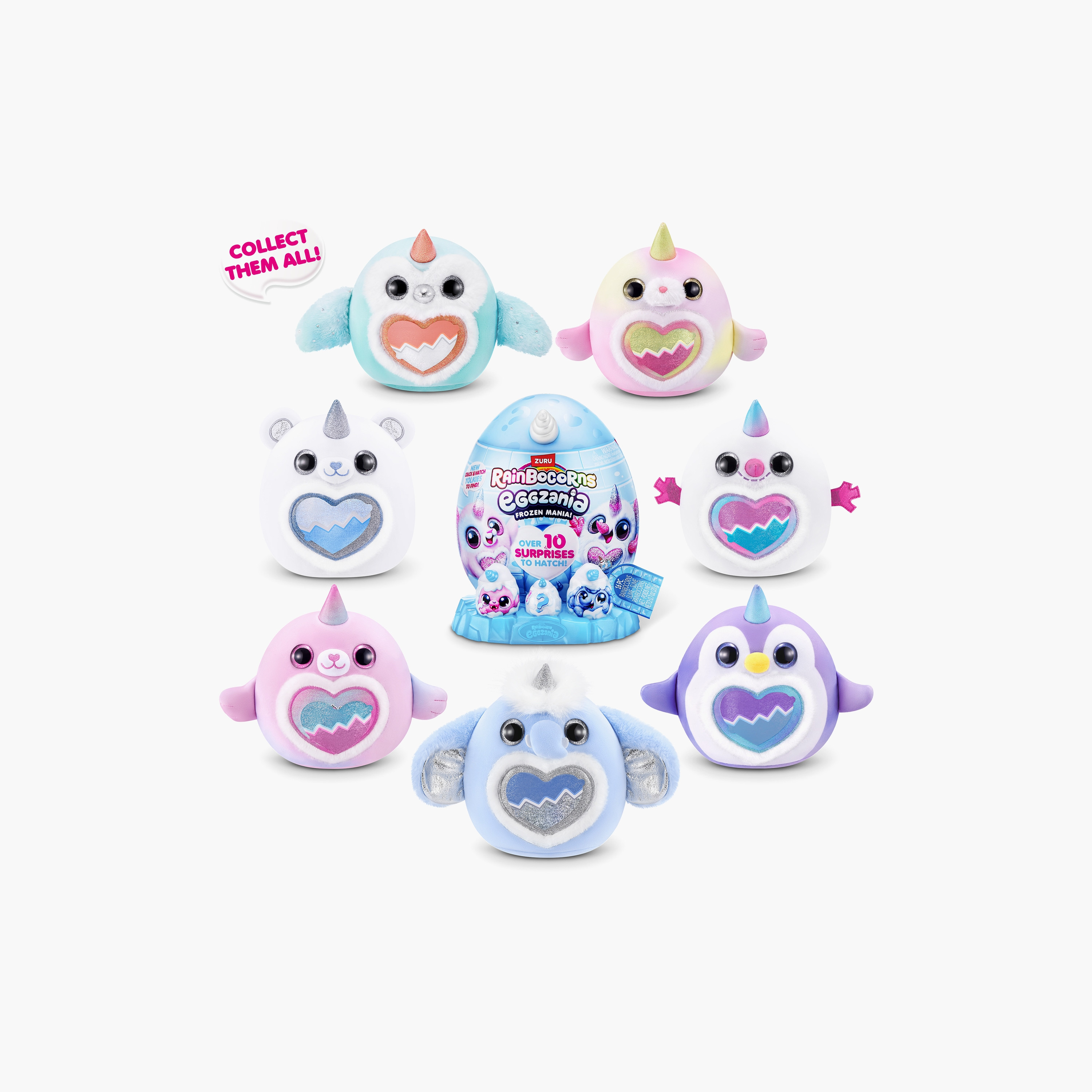 Rainbocorns Eggzania Frozen Mania Capsule - Assorted-toys-plushsofttoys-cartooncharacters-image-2