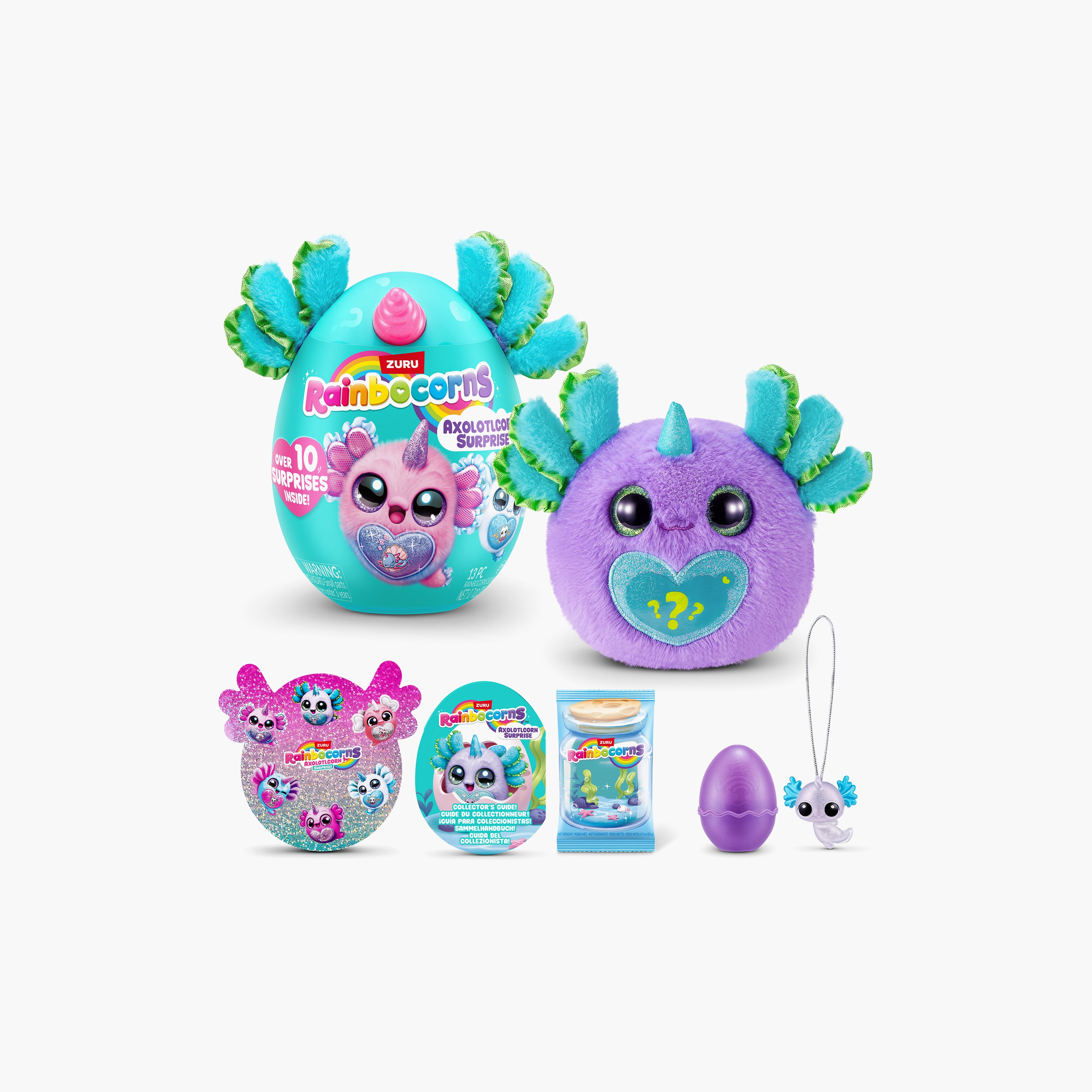 Rainbocorns Axolotlcorn Surprise Capsule - Assorted-toys-plushsofttoys-cartooncharacters-image-2