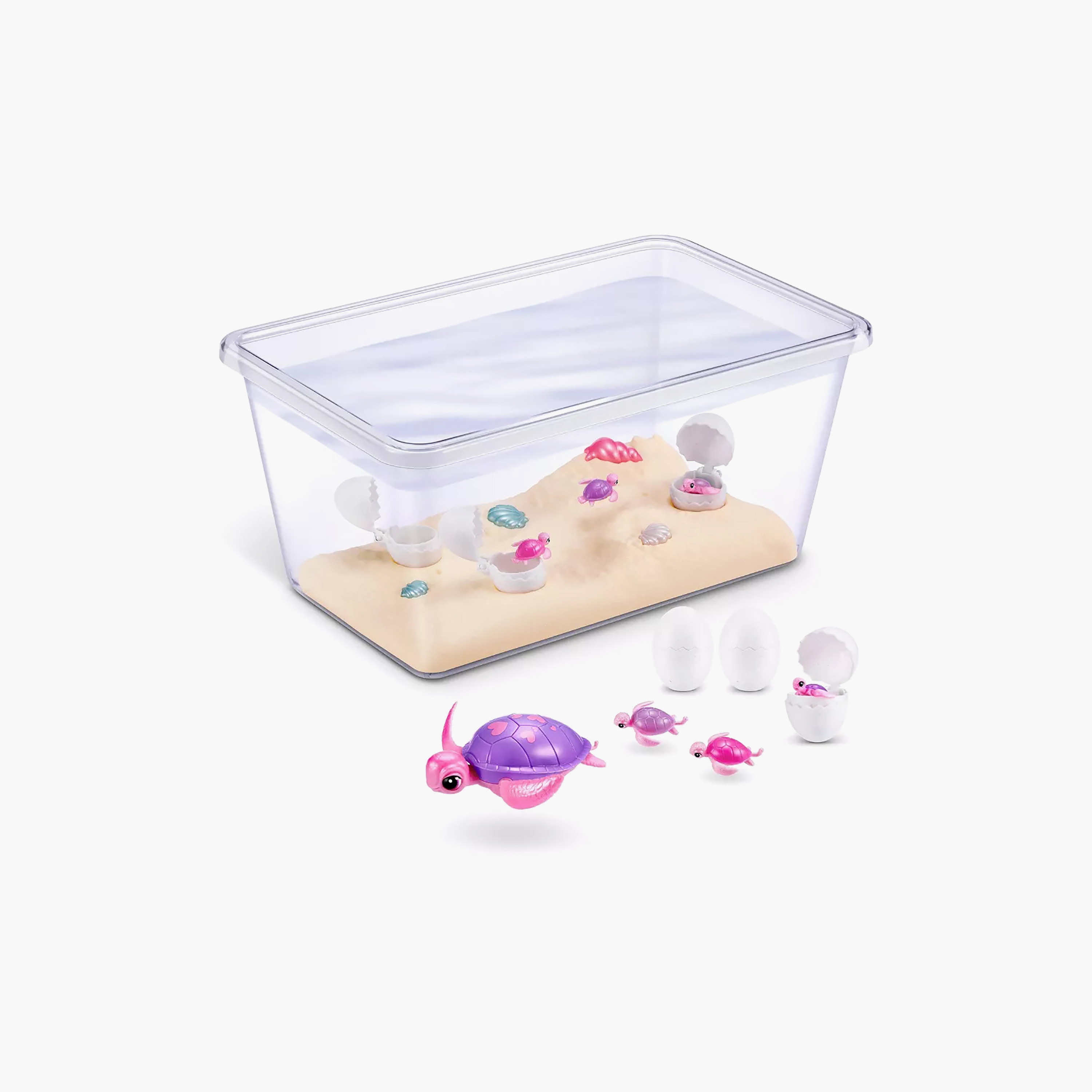 Pets Alive Mommy Turtle & Baby Surprise Playset - Assorted-toys-indoortoys-electronicgames-image-1