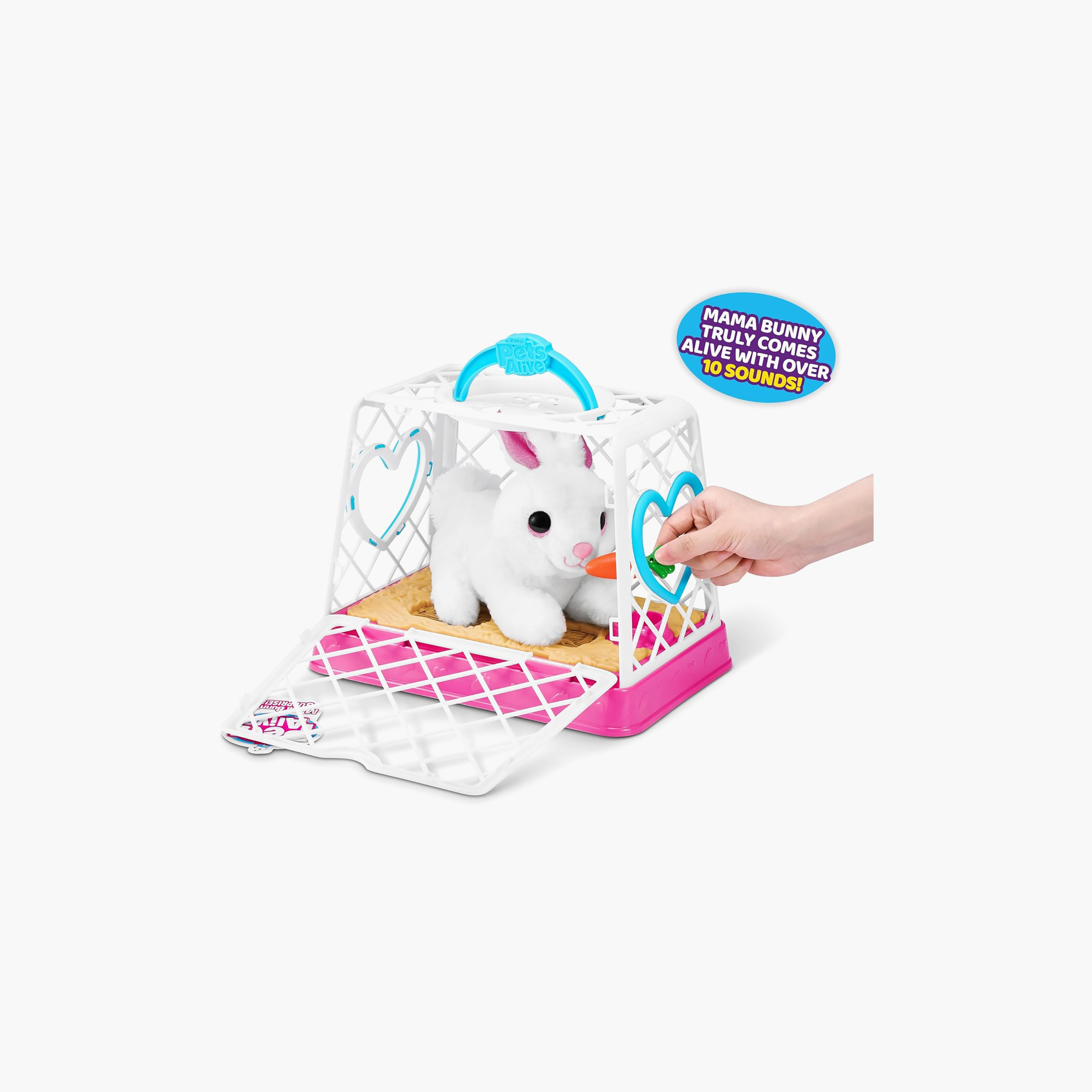 Pets Alive Mommy Bunny & Baby Surprise Playset - Assorted-toys-plushsofttoys-image-7