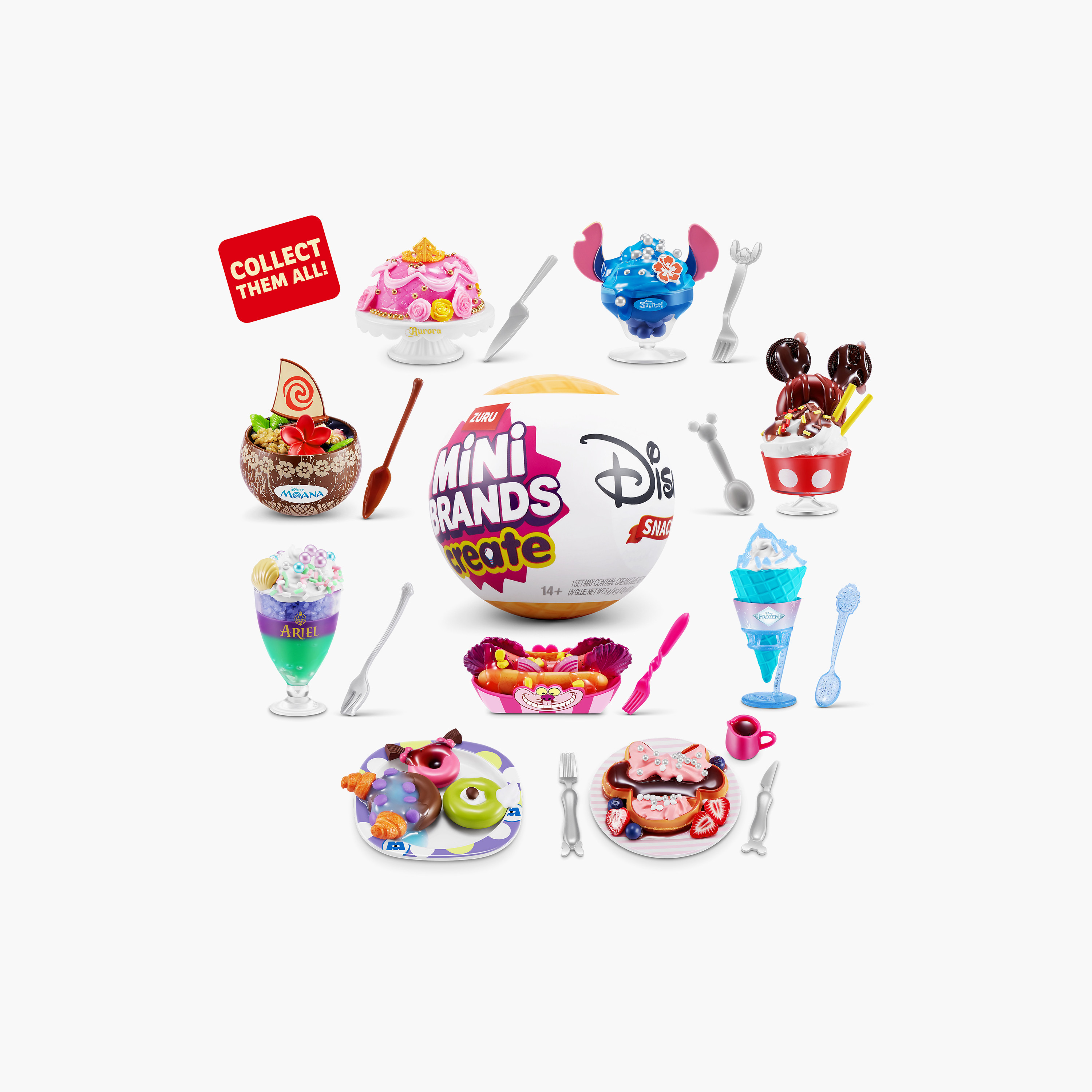 كبسولة ميني براندز لتسالي ووجبات ديزني الخفيفة (السلسلة 1) - أشكال متنوعة-toys-noveltyandcollectibles-collectibles-image-9