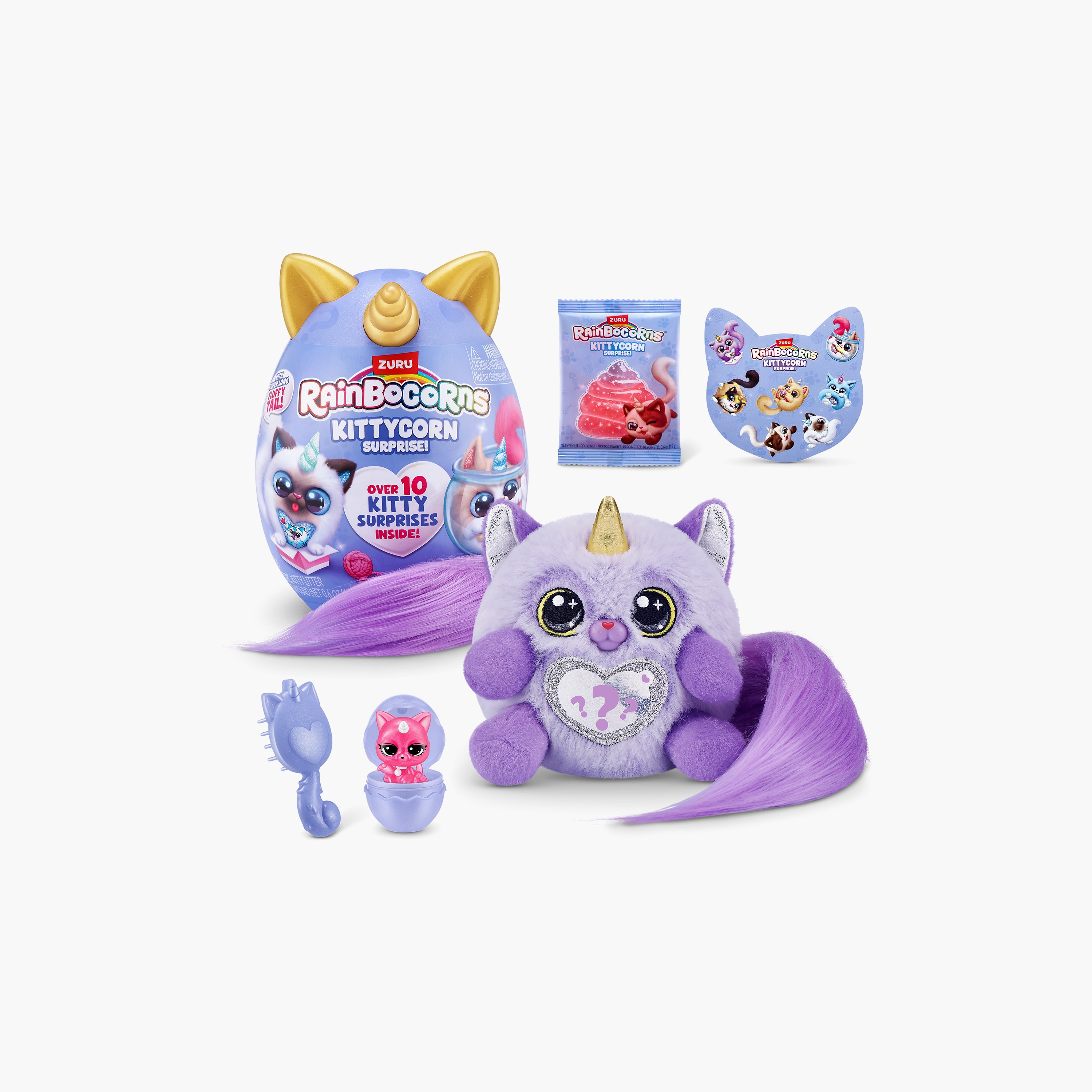 Rainbocorns Kittycorn Surprise Series 3 Capsule - Assorted-toys-plushsofttoys-cartooncharacters-image-10