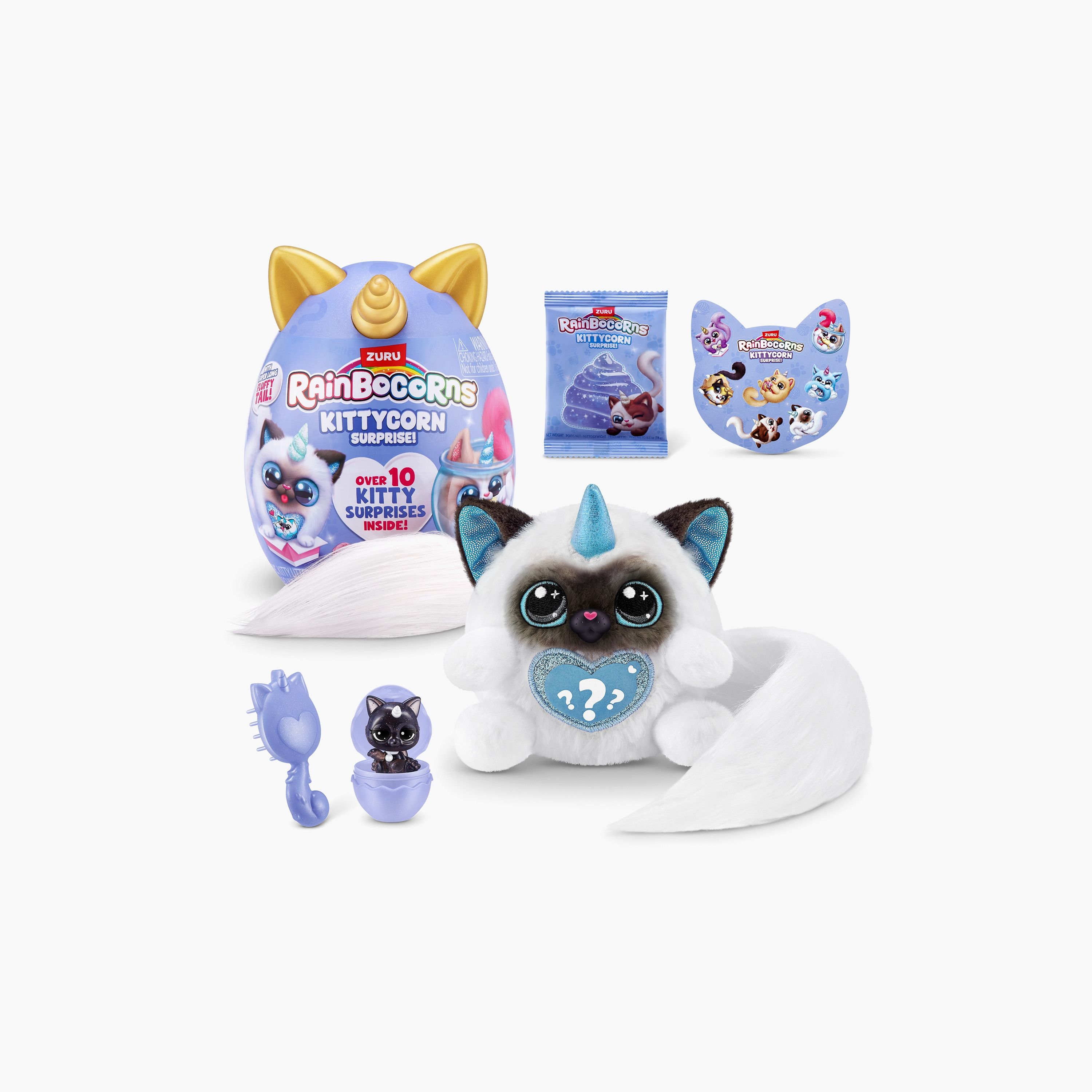 Rainbocorns Kittycorn Surprise Series 3 Capsule - Assorted-toys-plushsofttoys-cartooncharacters-image-2