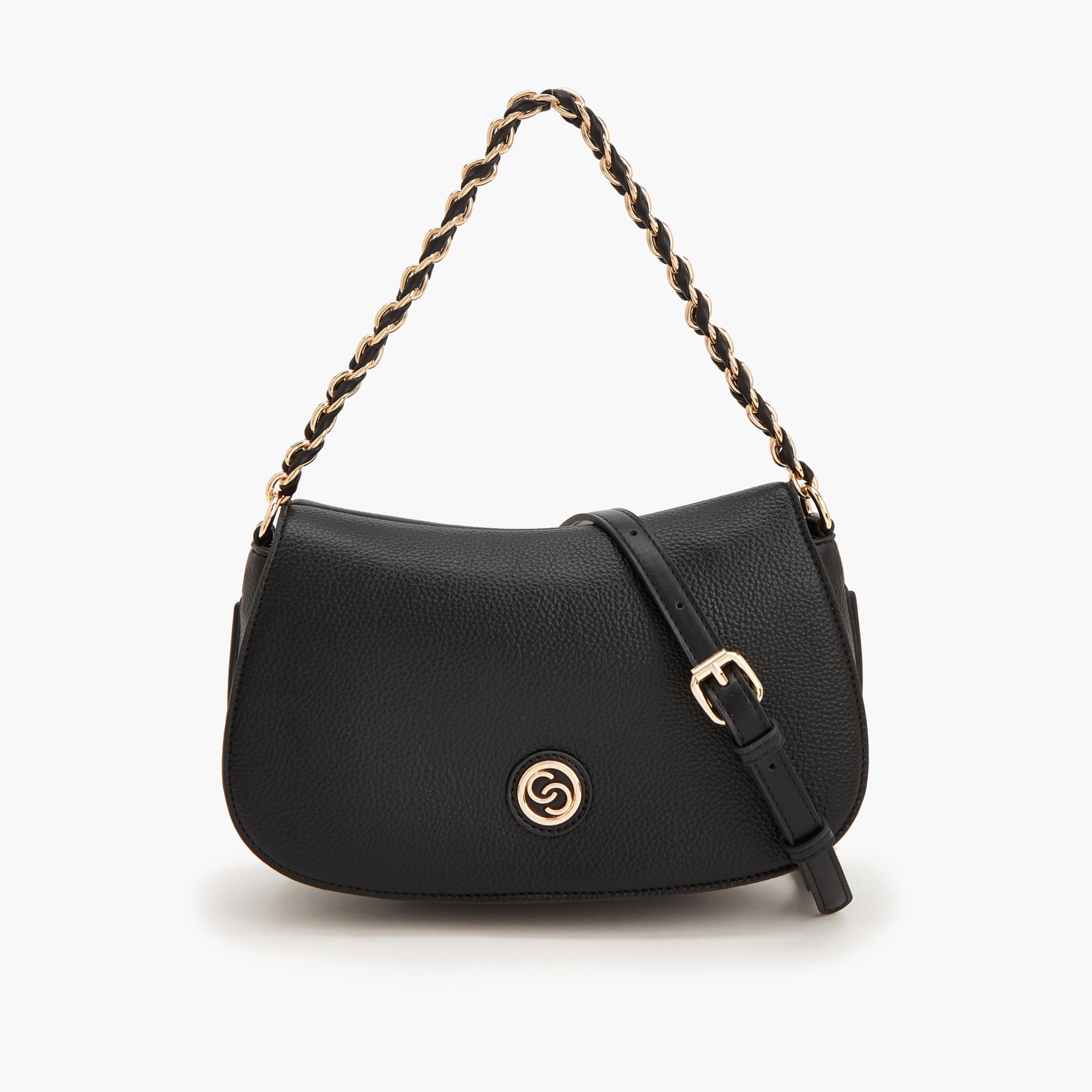 Celeste Logo CrossBody Bag with Detachable Strap-women-bagsandwallets-handbags-image-1