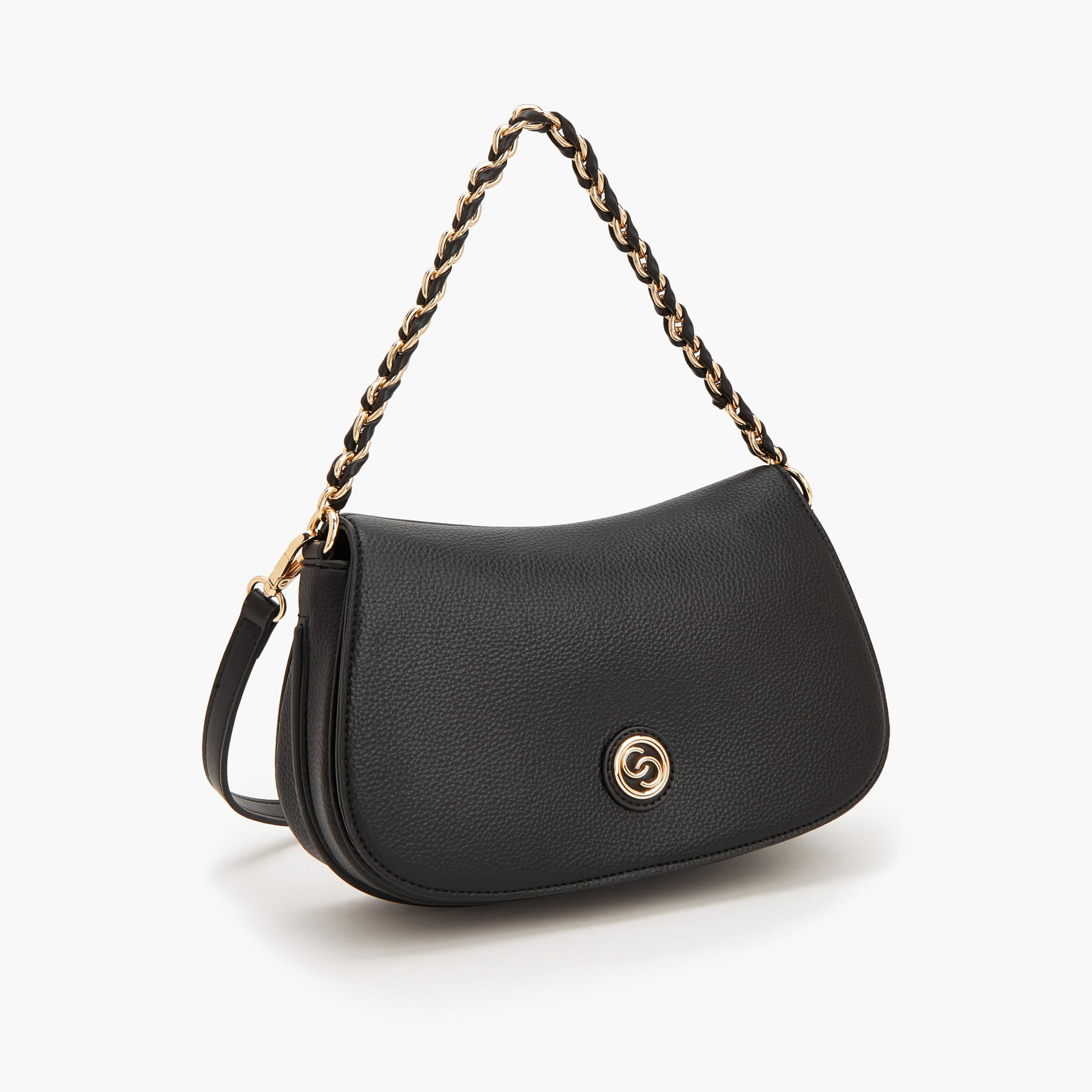 Celeste Logo CrossBody Bag with Detachable Strap-women-bagsandwallets-handbags-image-2