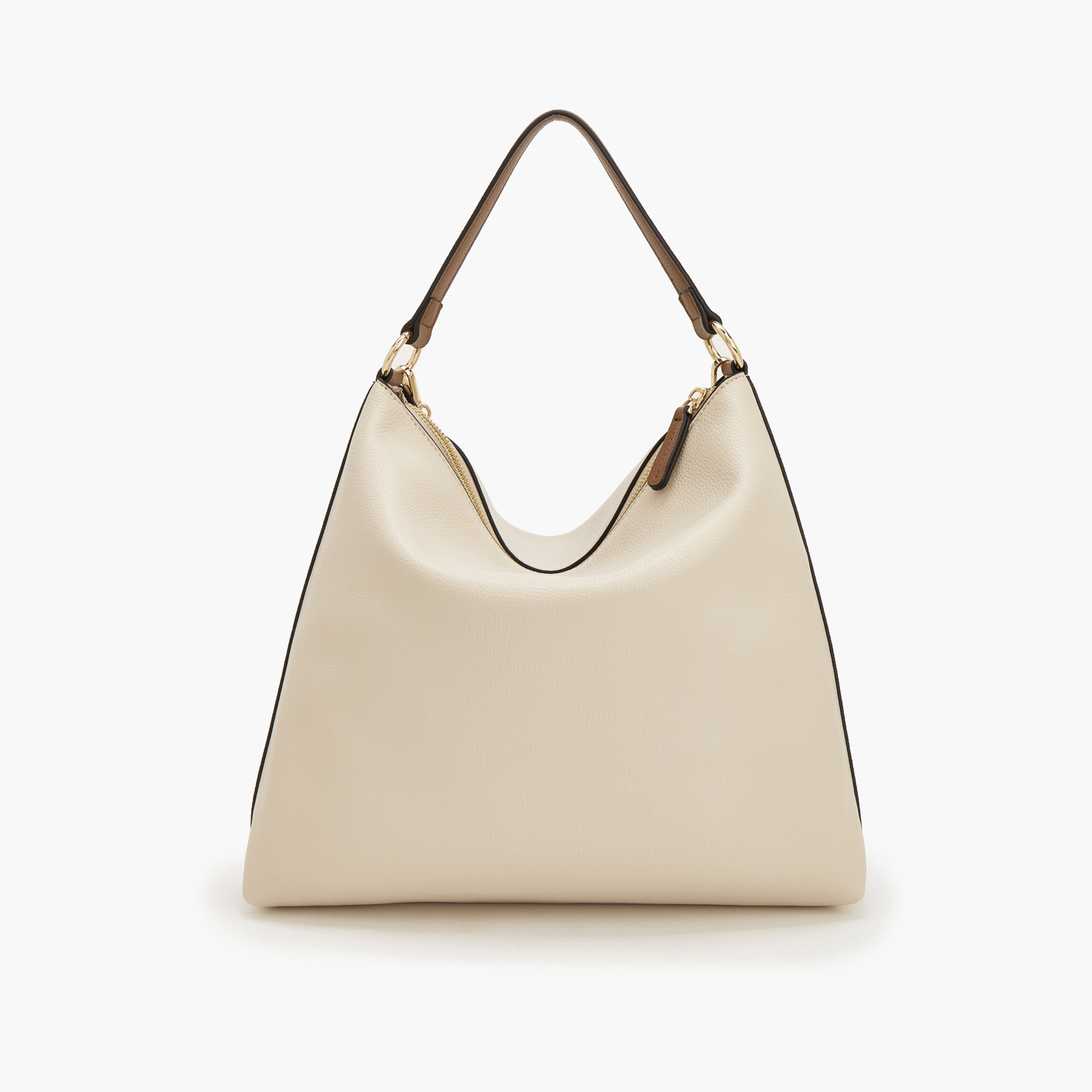 Celeste Textured Shoulder Bag with Chain Accent-women-bagsandwallets-handbags-image-2