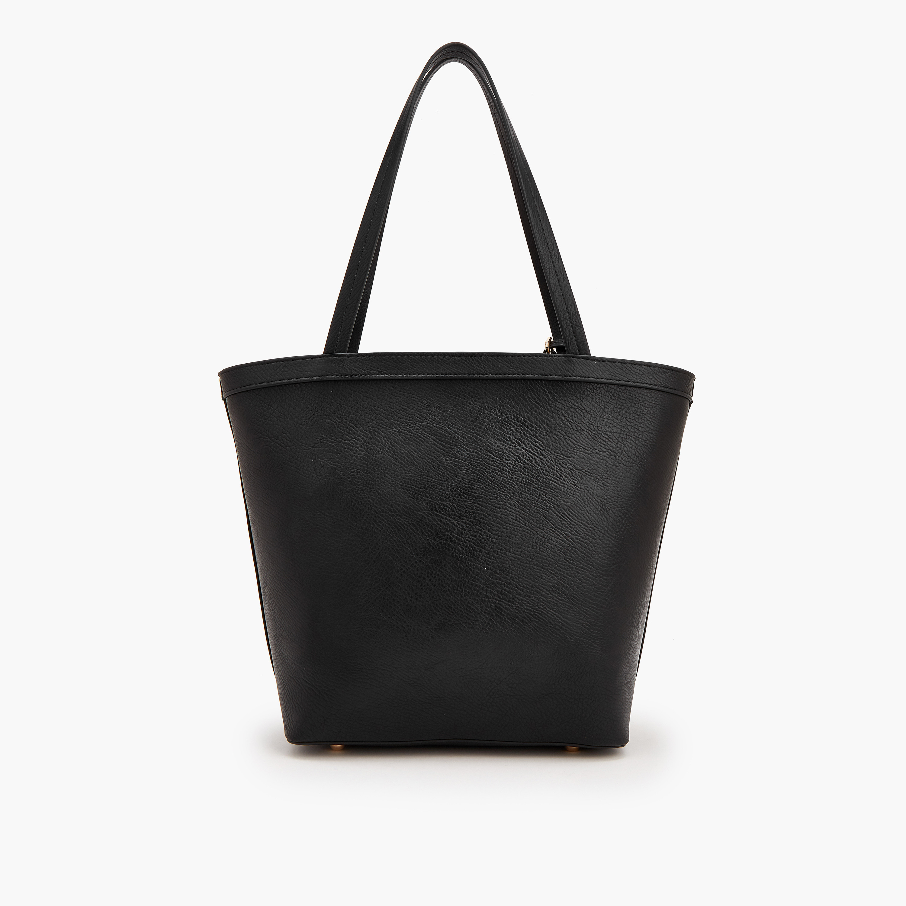 Le Confort Textured Tote Bag with Pouch-women-bagsandwallets-handbags-image-3