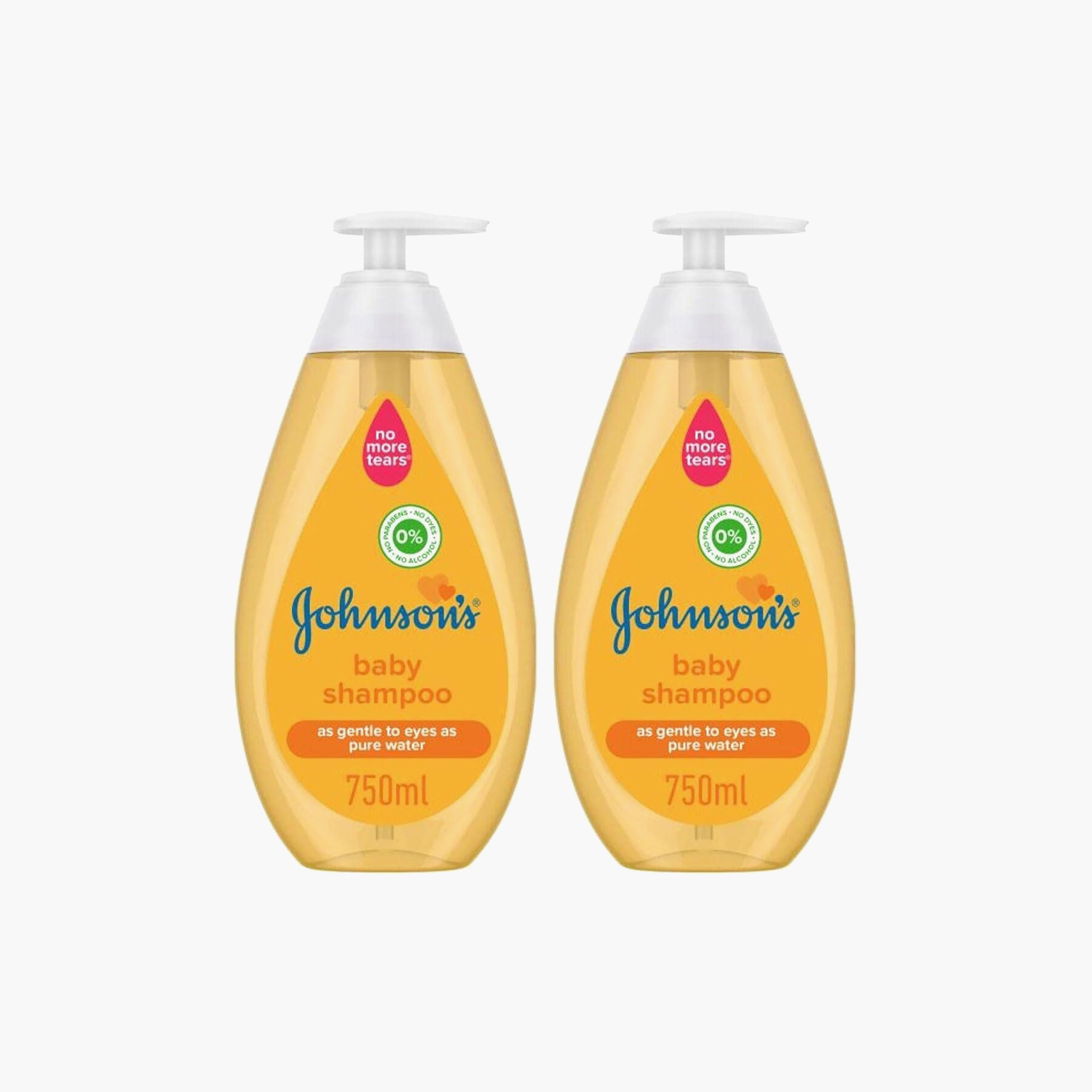 Johnson's Tear-Free Baby Shampoo - 750 ml 1+1-baby-bathandcare-hairbodyskincare-shampooandconditioner-image-1