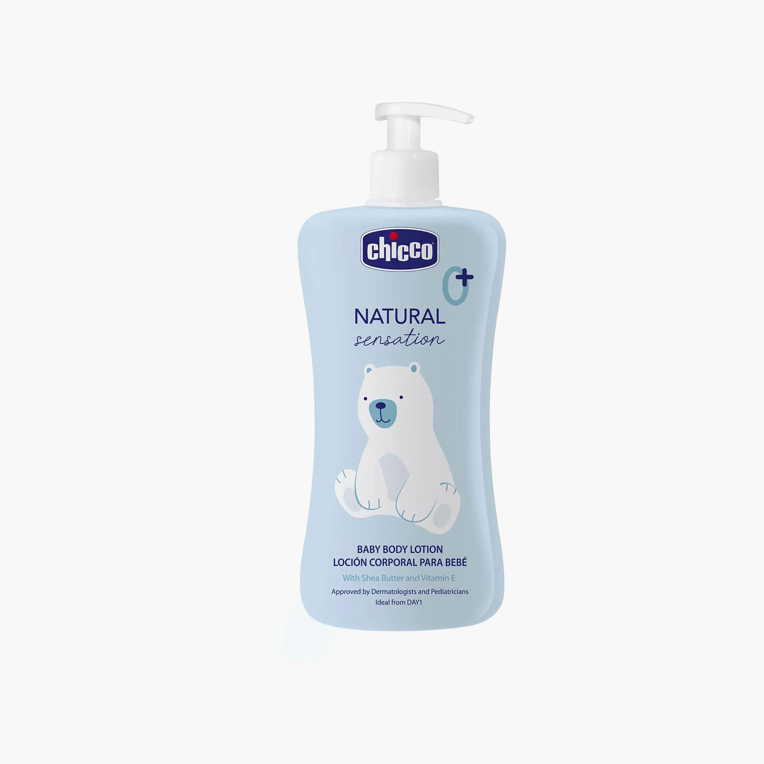 Chicco Natural Sensation Baby Body Lotion - 500 ml-baby-bathandcare-hairbodyskincare-lotionsandcreams-image-1