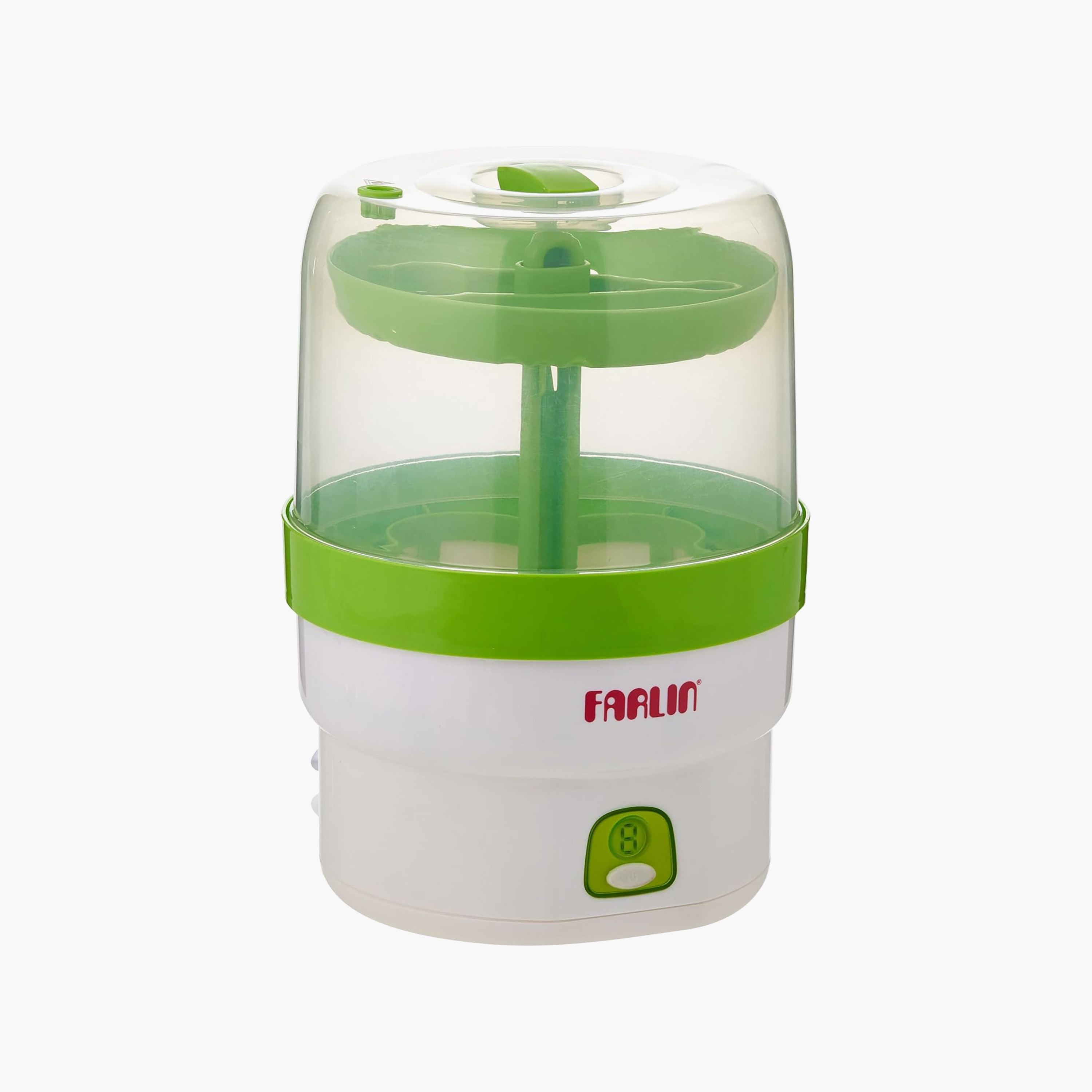 جهاز تعقيم الرضاعات الكهربائي الأوتوماتيكي بالبخار من فارلين-baby-feeding-sterilizersandwarmers-image-1