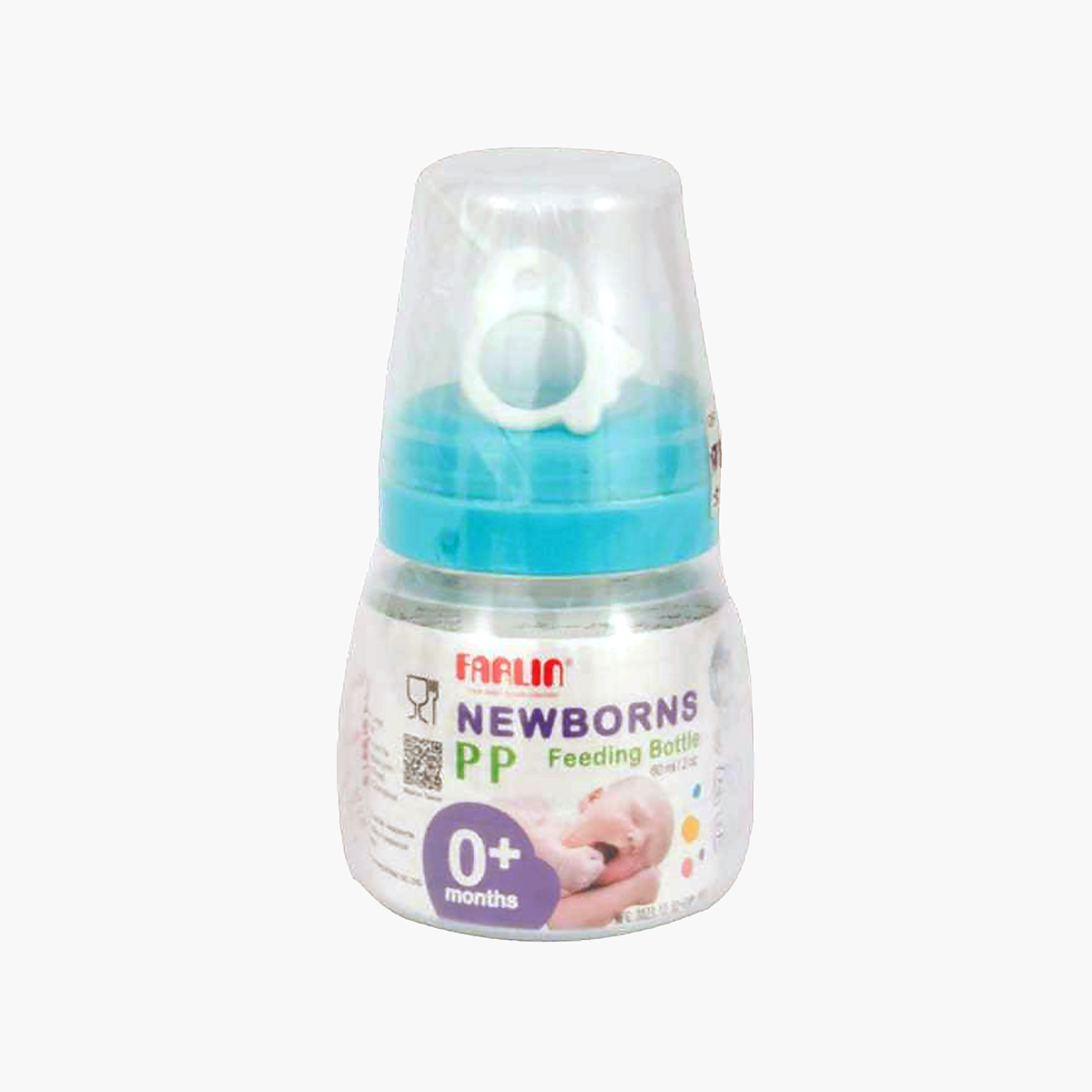Farlin PP Standard Neck Feeding Bottle - 60 ml-baby-feeding-feedingbottles-bottlesandteats-image-3