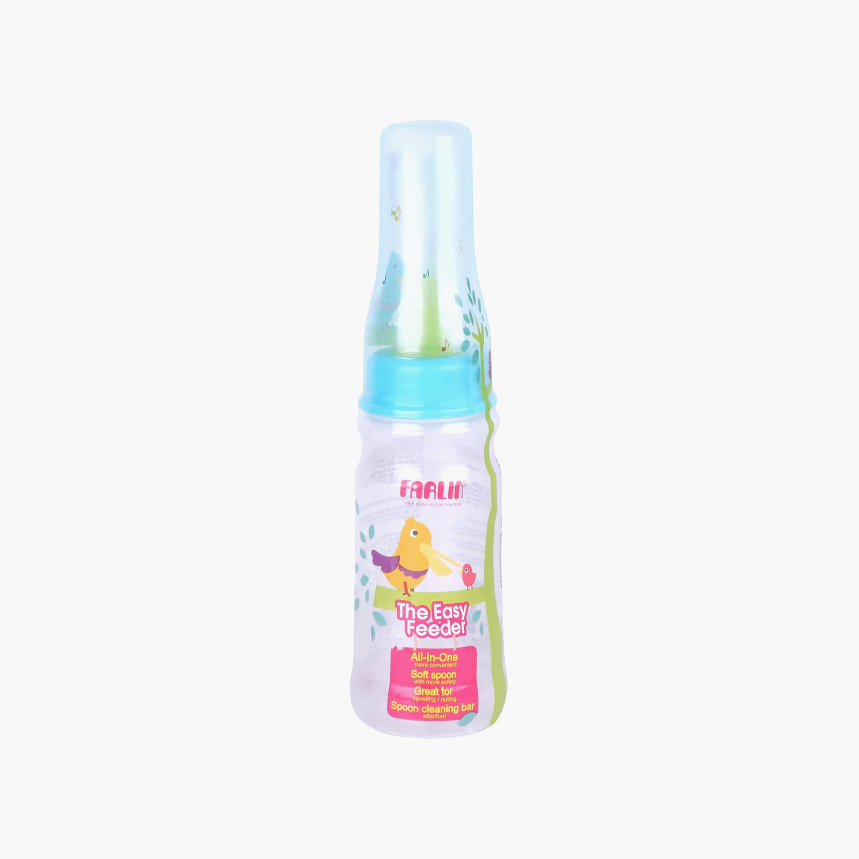 Farlin The Easy Feeding Bottle with Cap - 180 ml-baby-feeding-feedingbottles-bottlesandteats-image-1