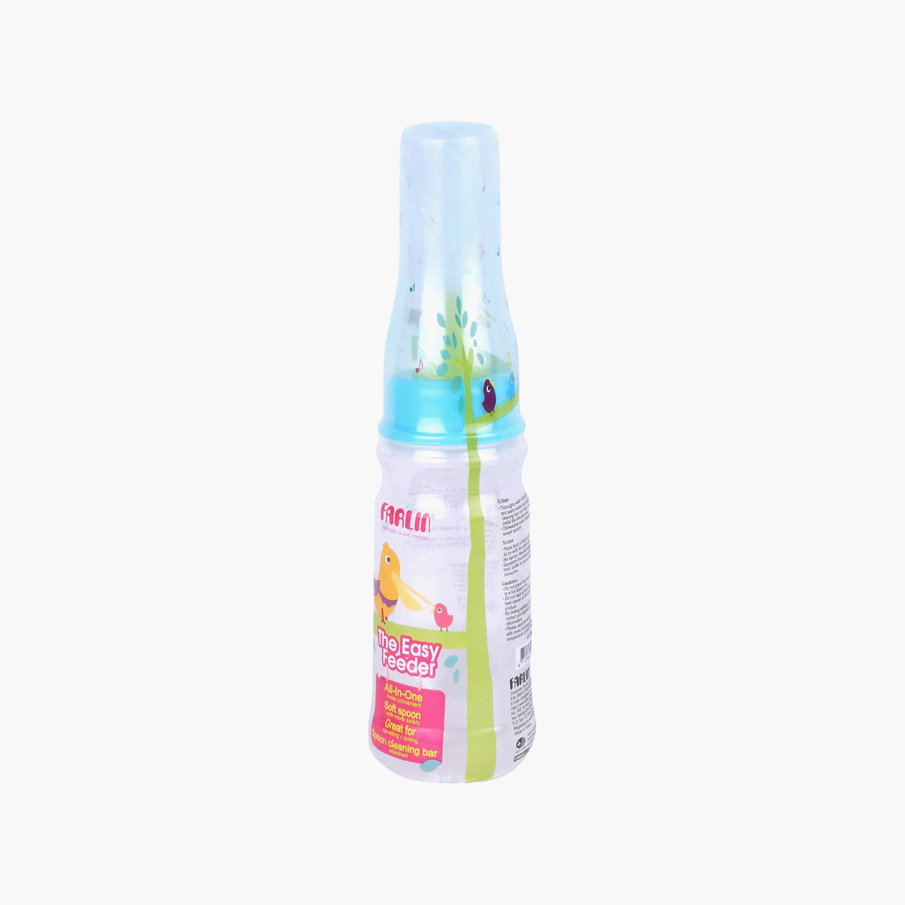 Farlin The Easy Feeding Bottle with Cap - 180 ml-baby-feeding-feedingbottles-bottlesandteats-image-2