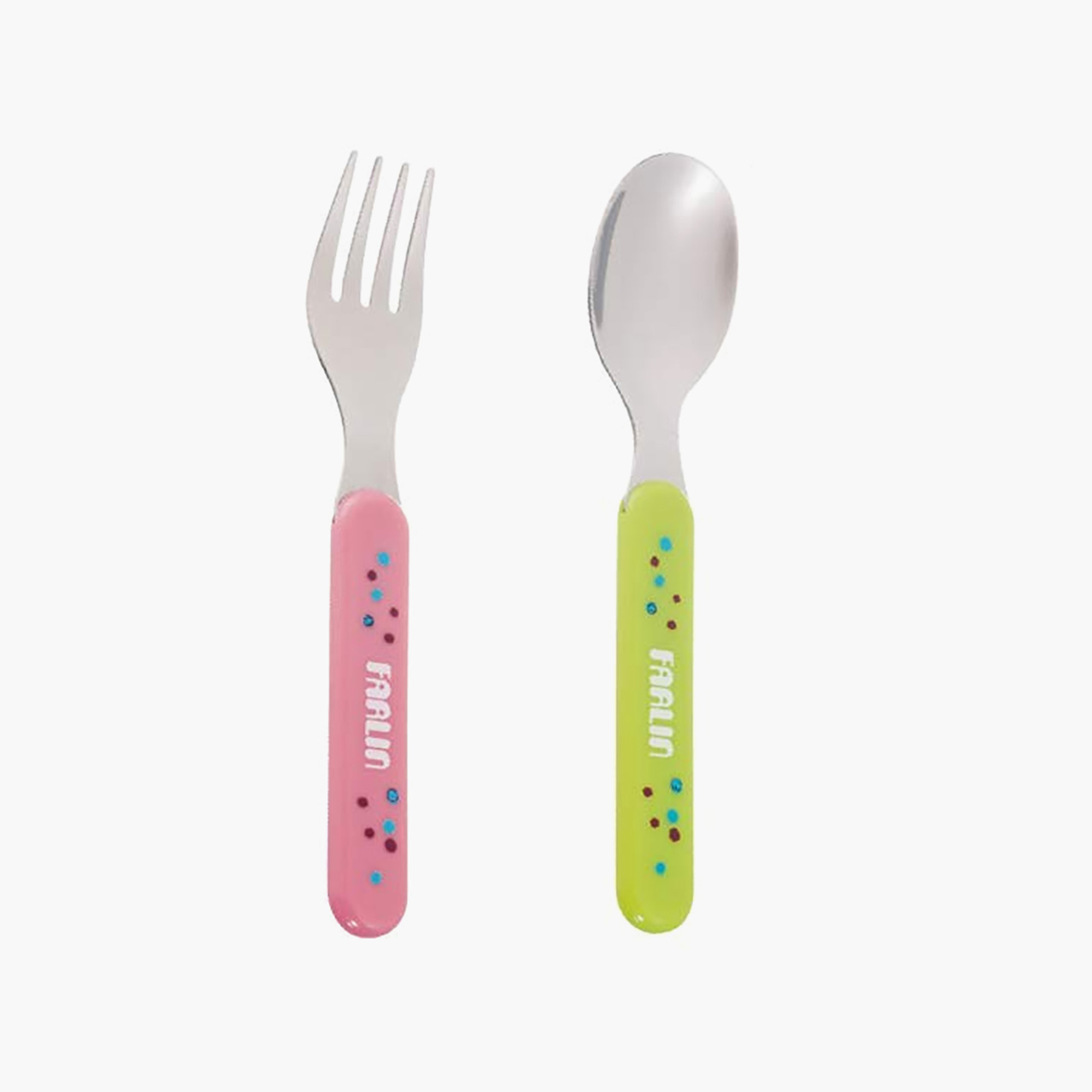 طقم ملعقة وشوكة للأطفال من فارلين-baby-feeding-mealtimeessentials-image-1