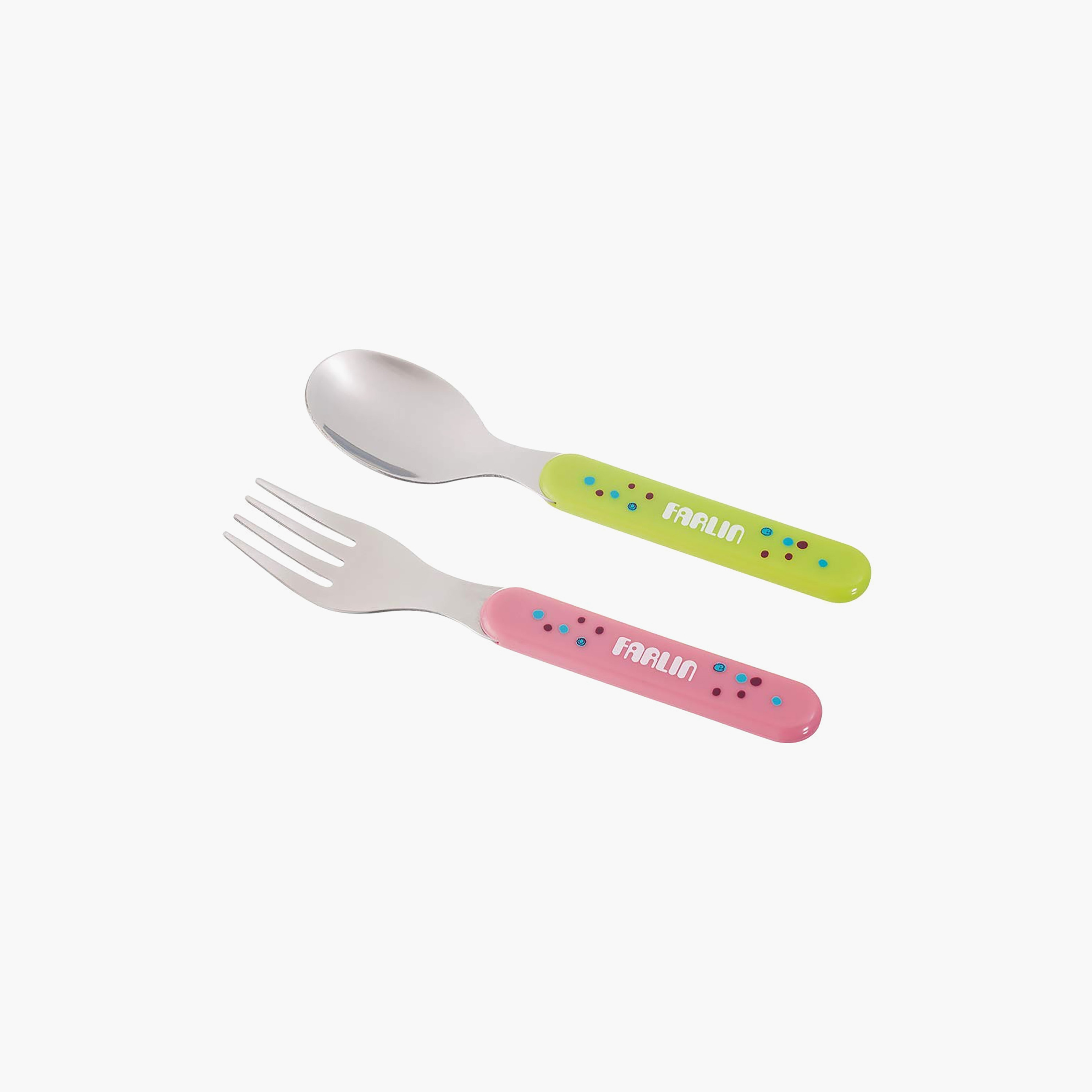 طقم ملعقة وشوكة للأطفال من فارلين-baby-feeding-mealtimeessentials-image-2