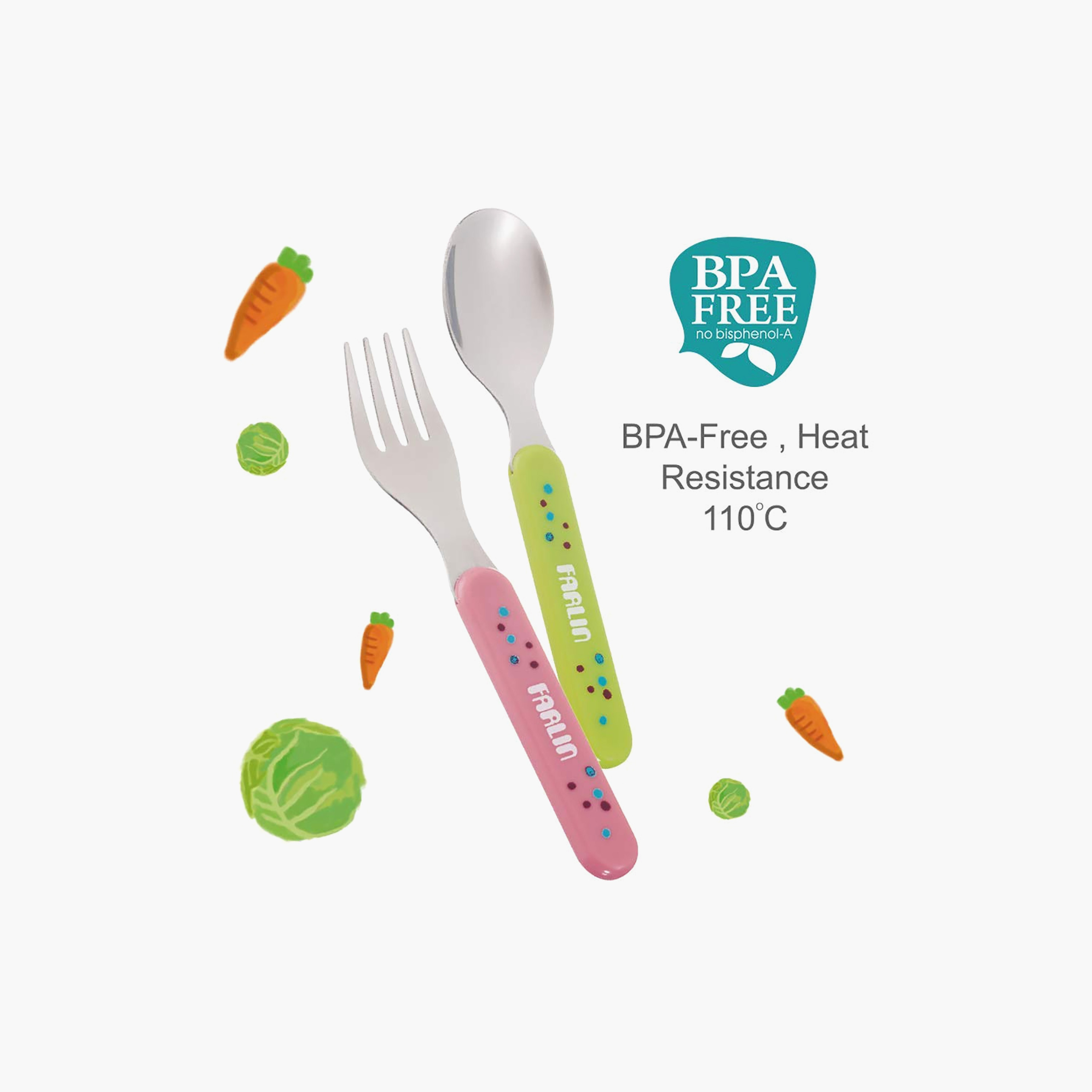 طقم ملعقة وشوكة للأطفال من فارلين-baby-feeding-mealtimeessentials-image-3