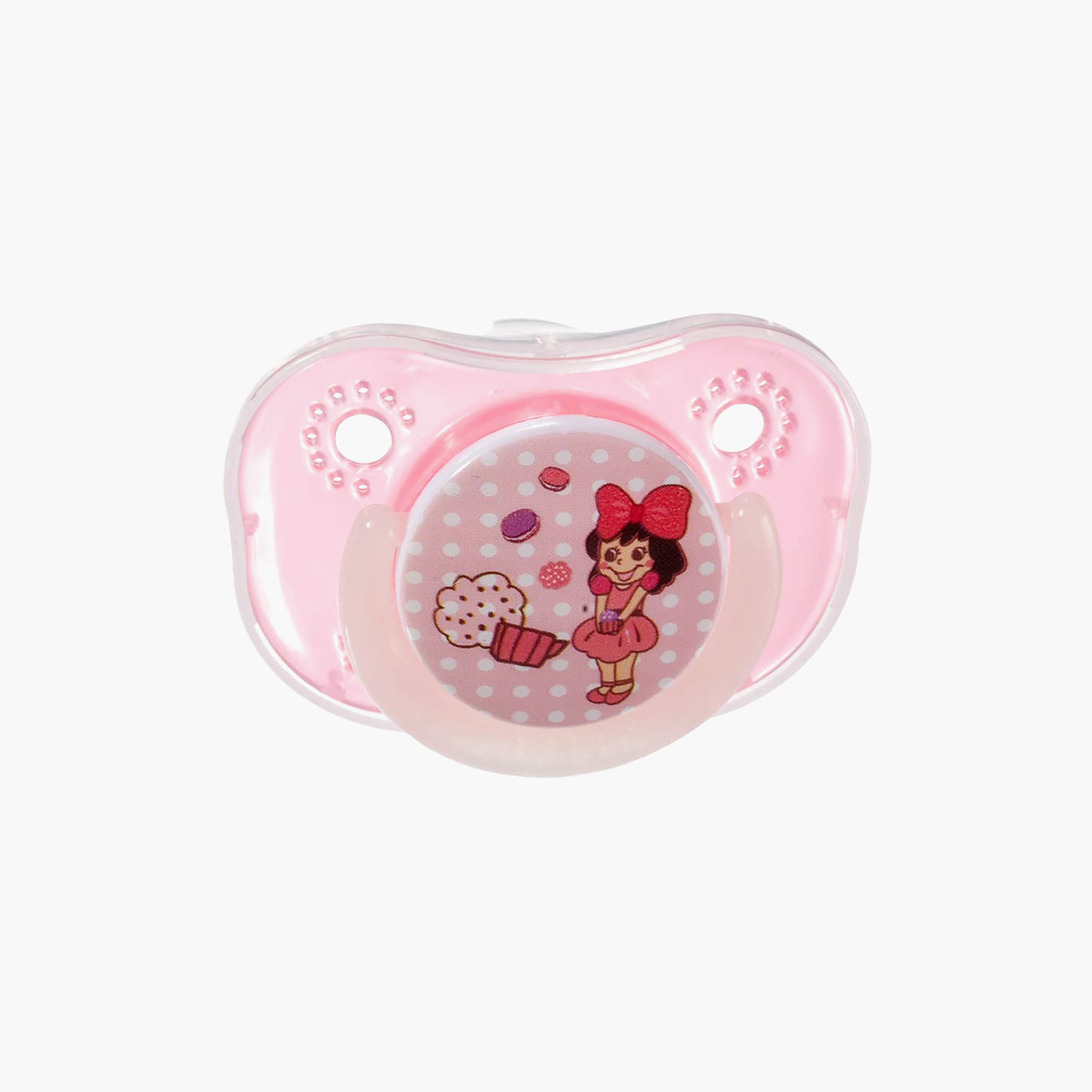 لهاية أطفال لتقويم الأسنان "تشو تشو" من فارلين - لون وردي-baby-feeding-pacifiers-image-1