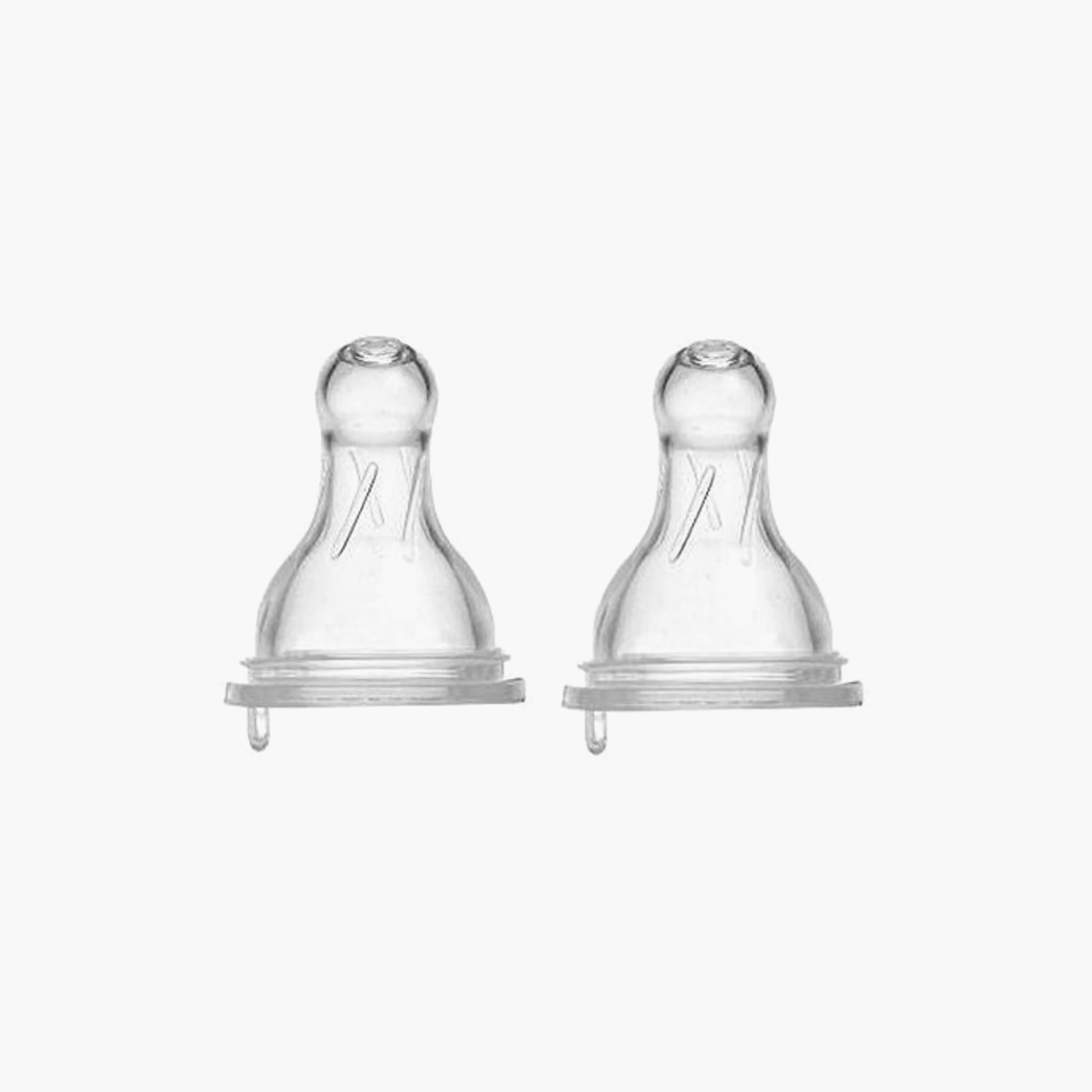Farlin 2-Piece Newborn Silicone Teats-baby-feeding-feedingbottles-bottlesandteats-image-1