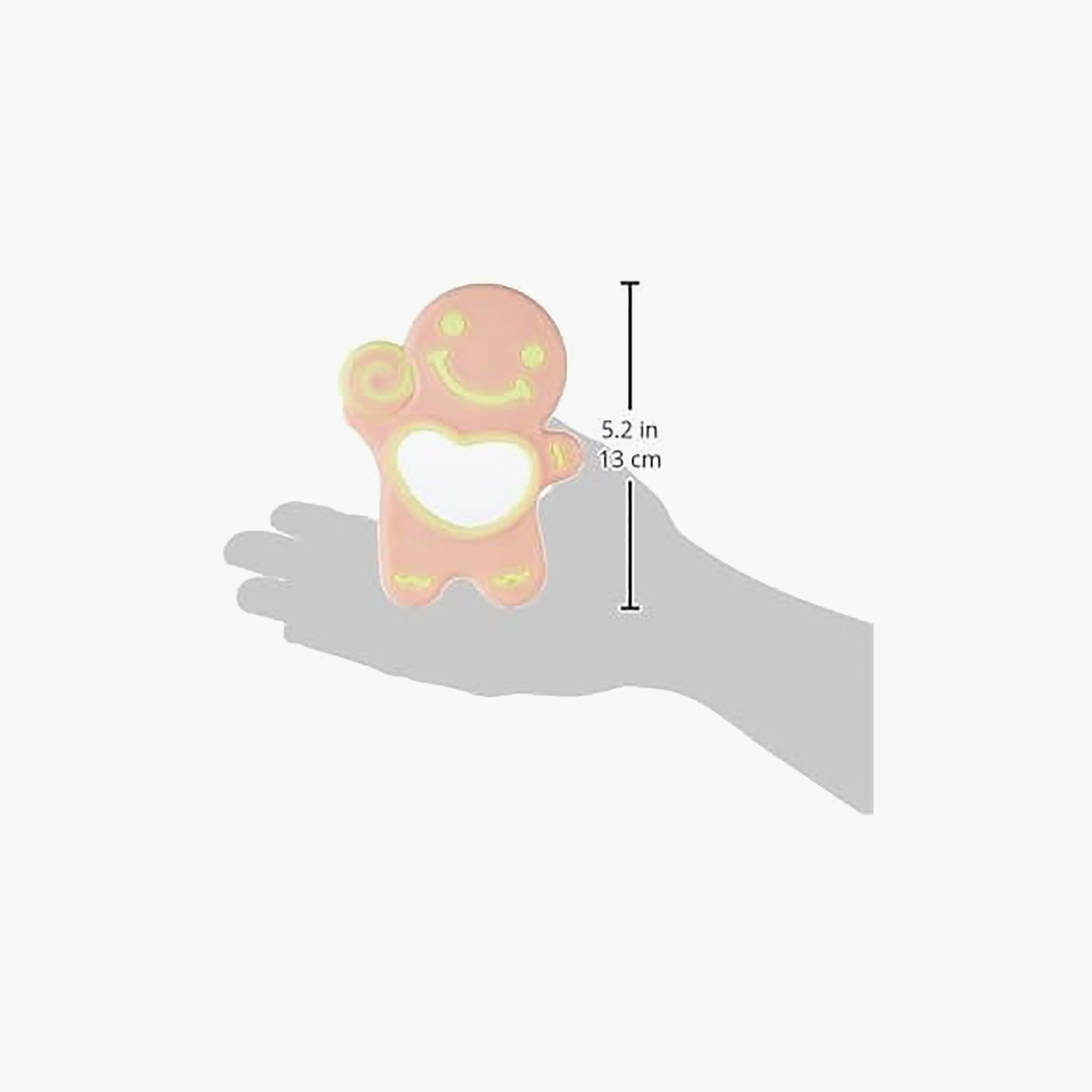 عضاضة أطفال بتصميم رجل كعك الزنجبيل من فارلين-baby-feeding-teethers-image-5
