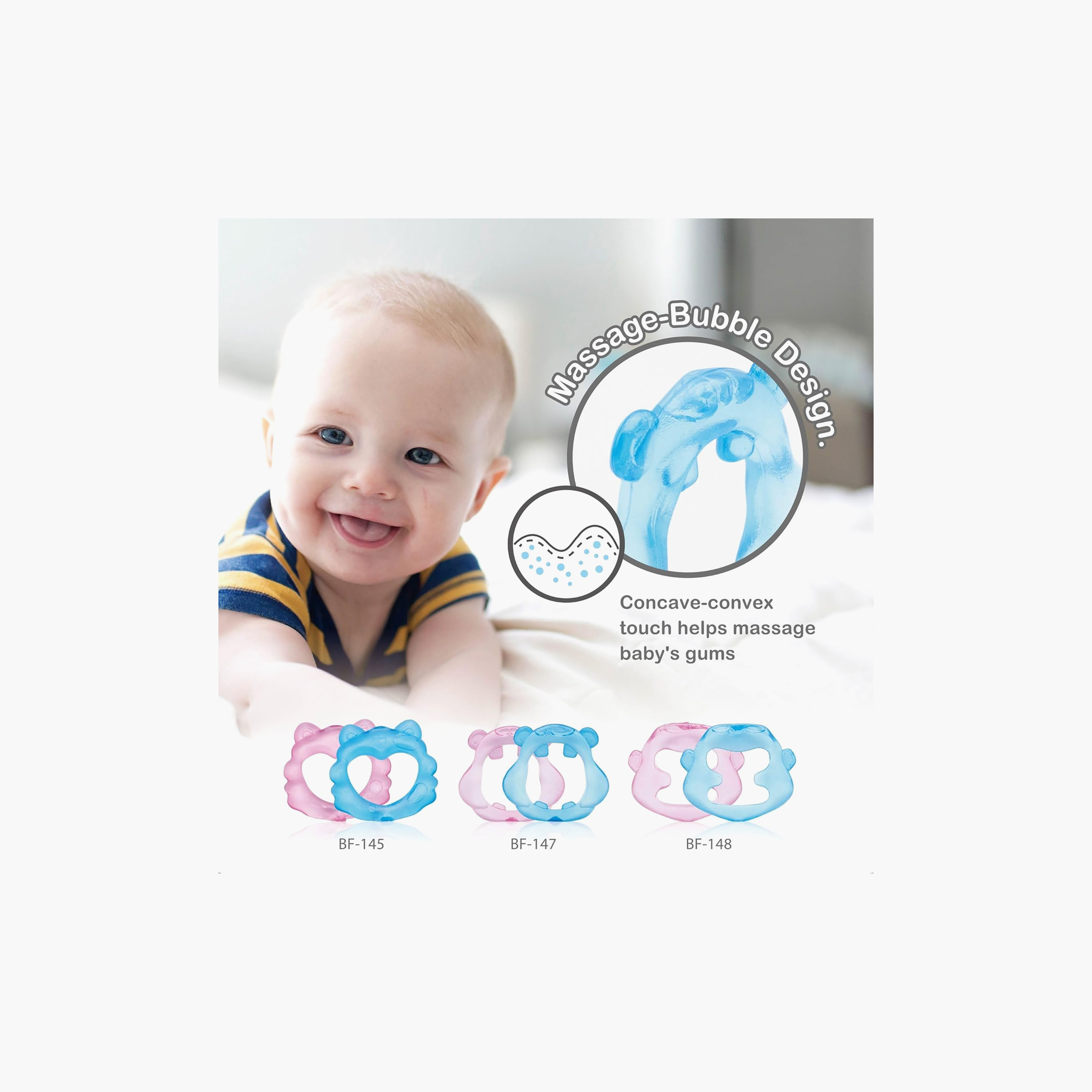 عضاضة لتبريد وتسكين آلام اللثة "دكتور جي" من فارلين-baby-feeding-teethers-image-7