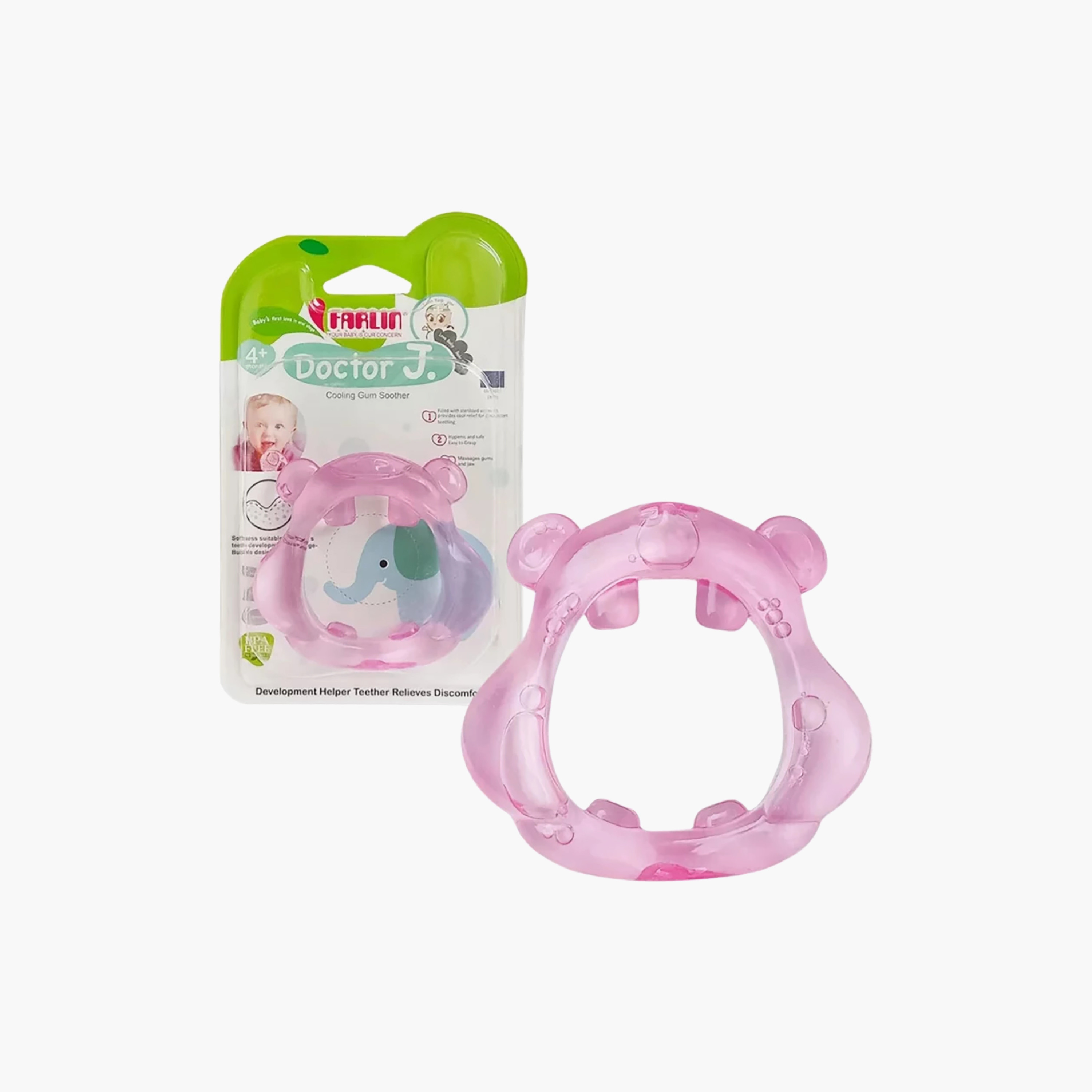 عضاضة لتبريد وتسكين آلام اللثة "دكتور جي" من فارلين-baby-feeding-teethers-image-2