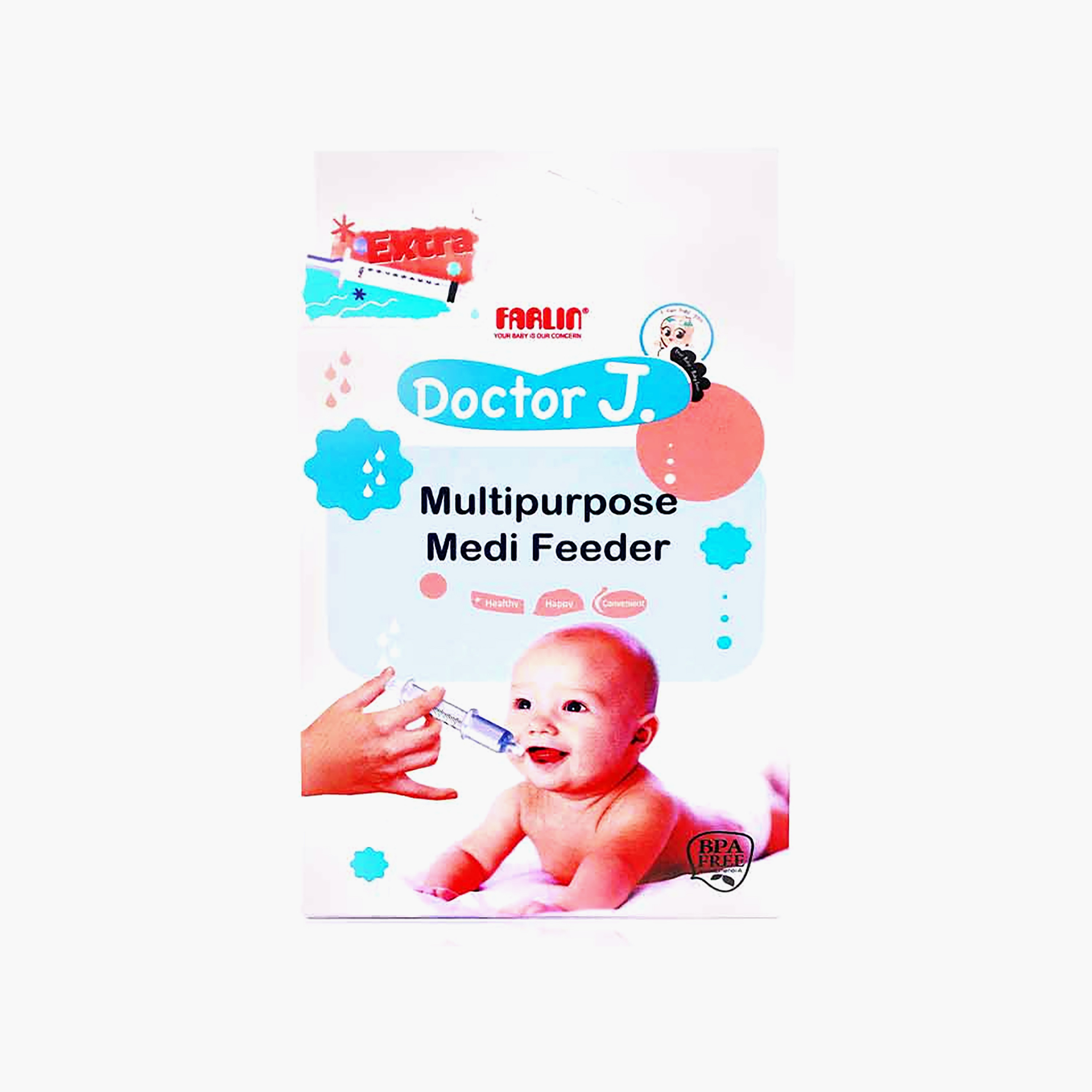 مغذي وملقم طعام طبي متعدد الاستخدامات مقاس متوسط "دكتور جي" من فارلين-baby-feeding-mealtimeessentials-image-3