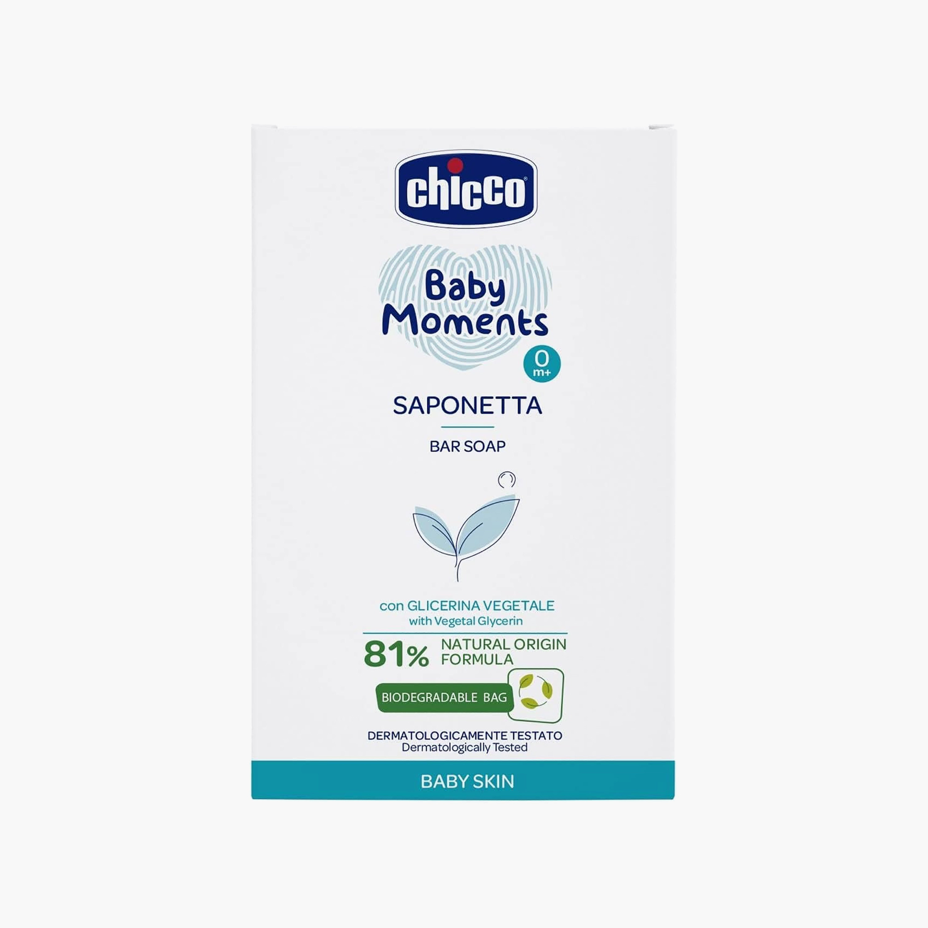 صابونة بيبي مومنتس سابونيتا من تشيكو - 100 جم-baby-bathandcare-hairbodyskincare-bodywashandsoaps-image-1