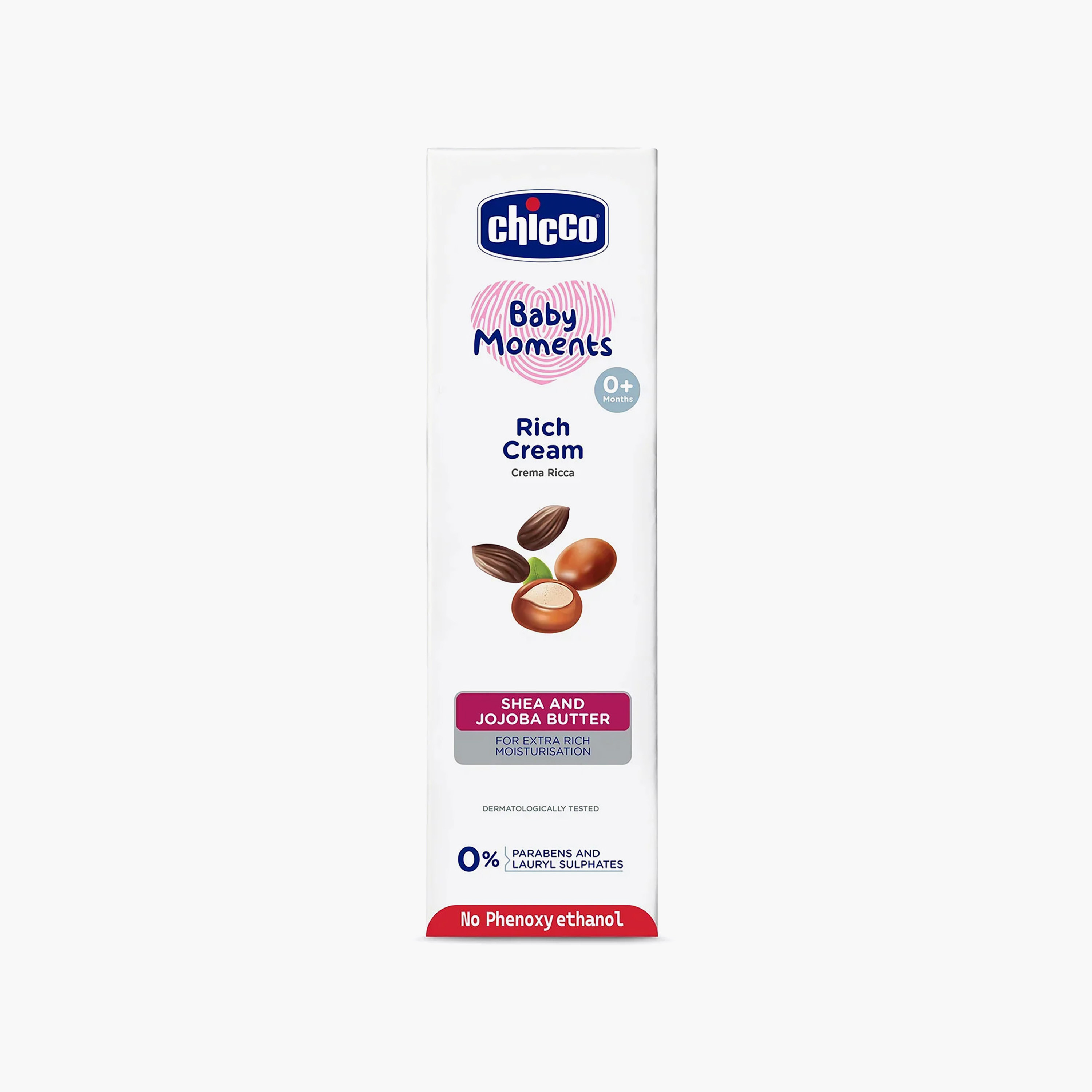 Chicco Baby Cream with Shea and Jojoba Butter, 100 ml-baby-bathandcare-hairbodyskincare-lotionsandcreams-image-2