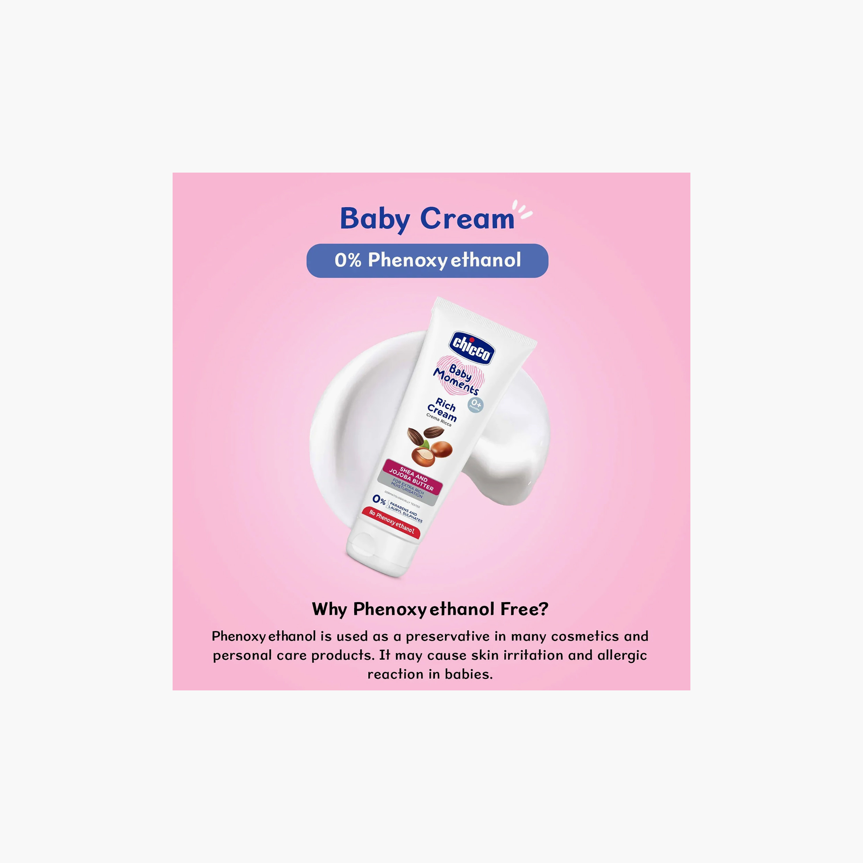 Chicco Baby Cream with Shea and Jojoba Butter, 100 ml-baby-bathandcare-hairbodyskincare-lotionsandcreams-image-6