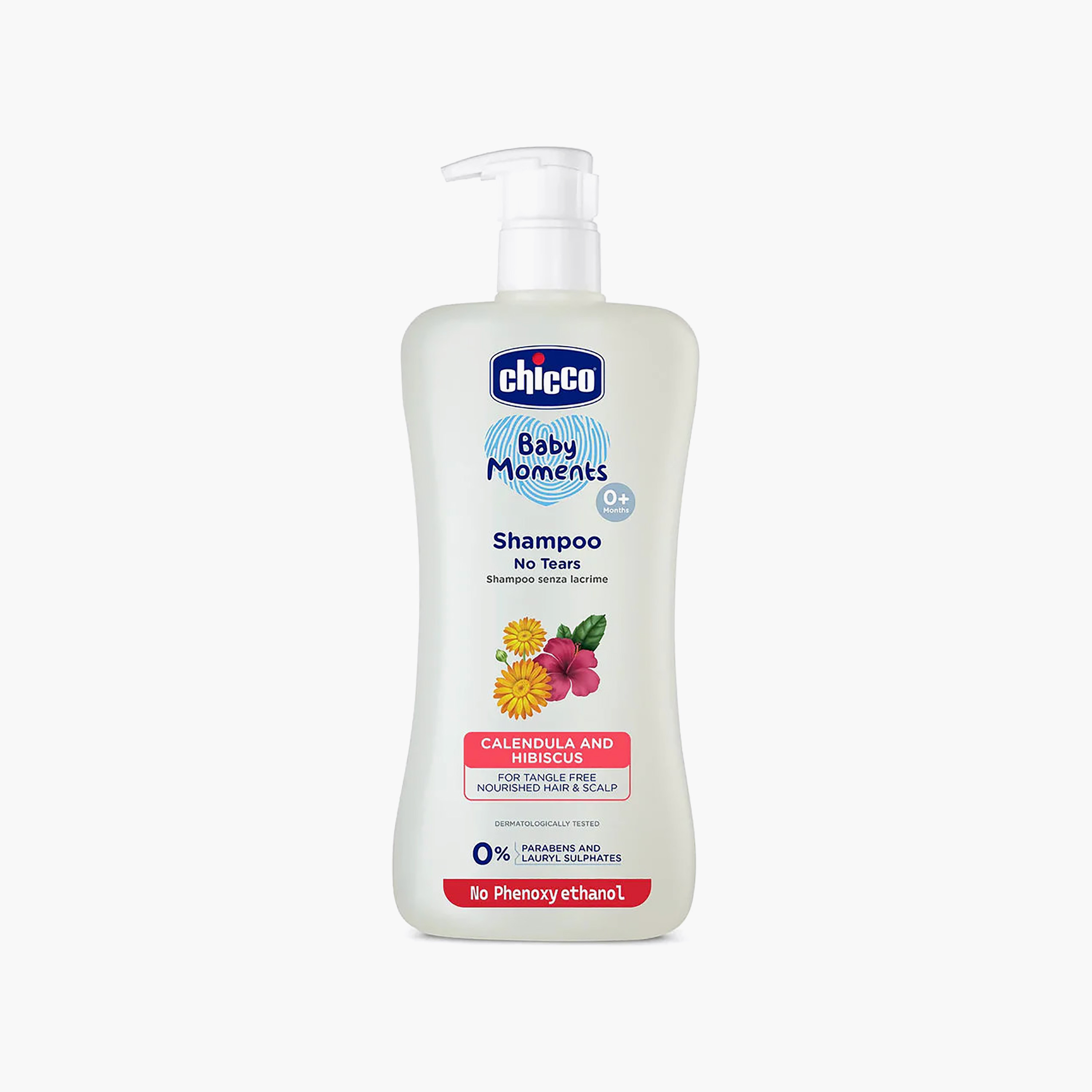 Chicco Baby Moments No-Tears Shampoo, 500 ml-baby-bathandcare-hairbodyskincare-shampooandconditioner-image-1