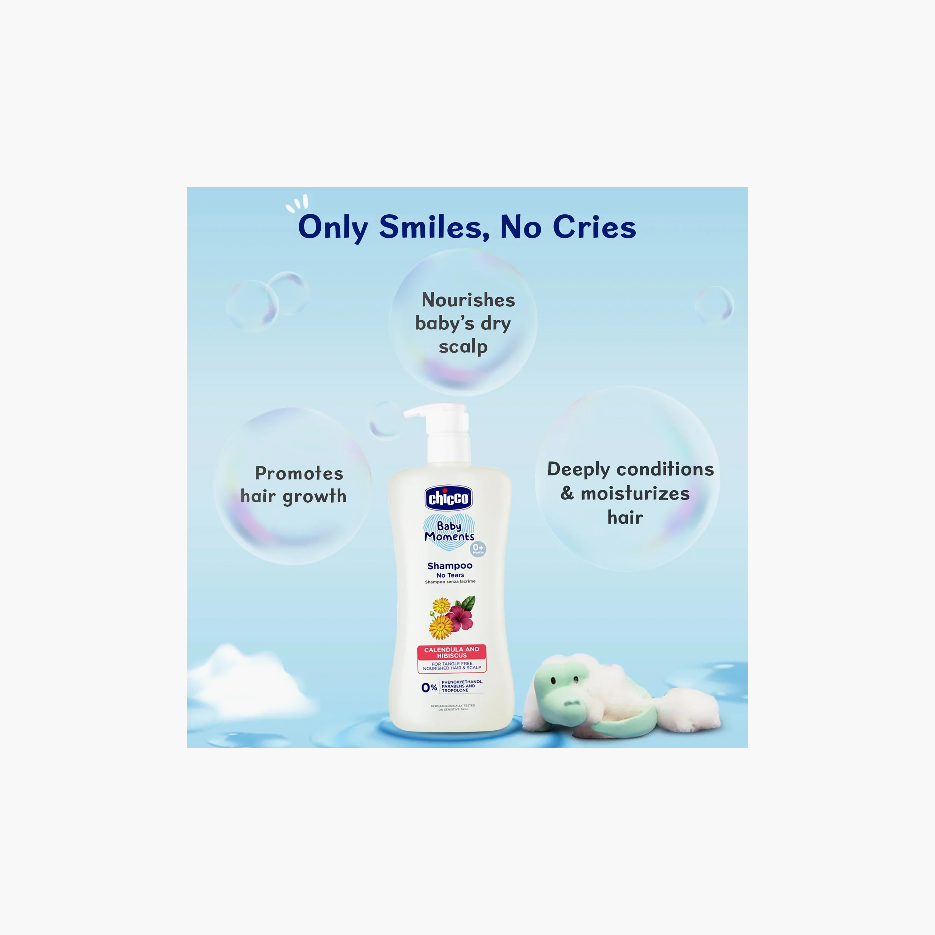Chicco Baby Moments No-Tears Shampoo, 500 ml-baby-bathandcare-hairbodyskincare-shampooandconditioner-image-2