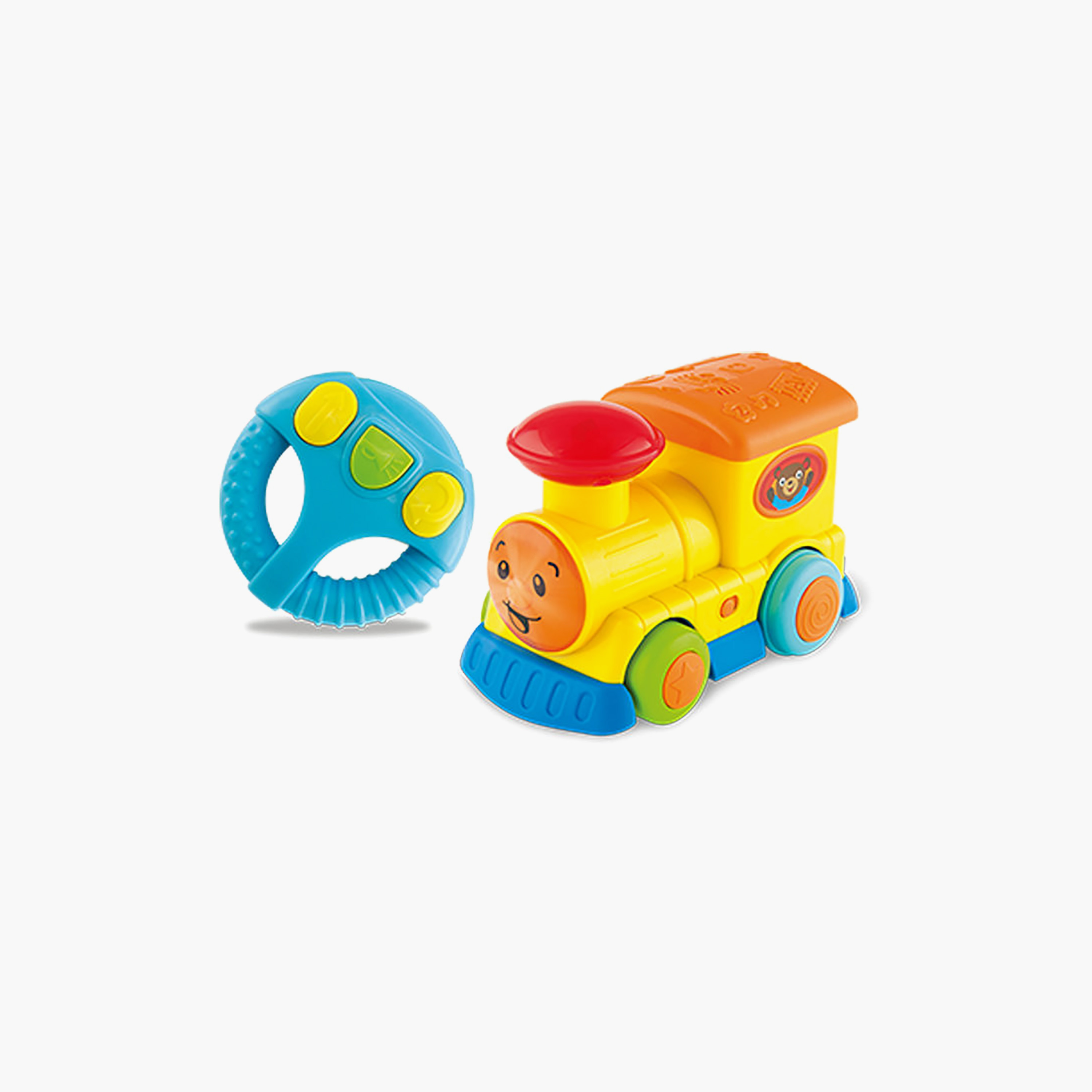 لعبة قطار بجهاز تحكم عن بعد وصوت وضوء من وين فن-toys-remotecontrolledvehicles-rcvehicles-image-1