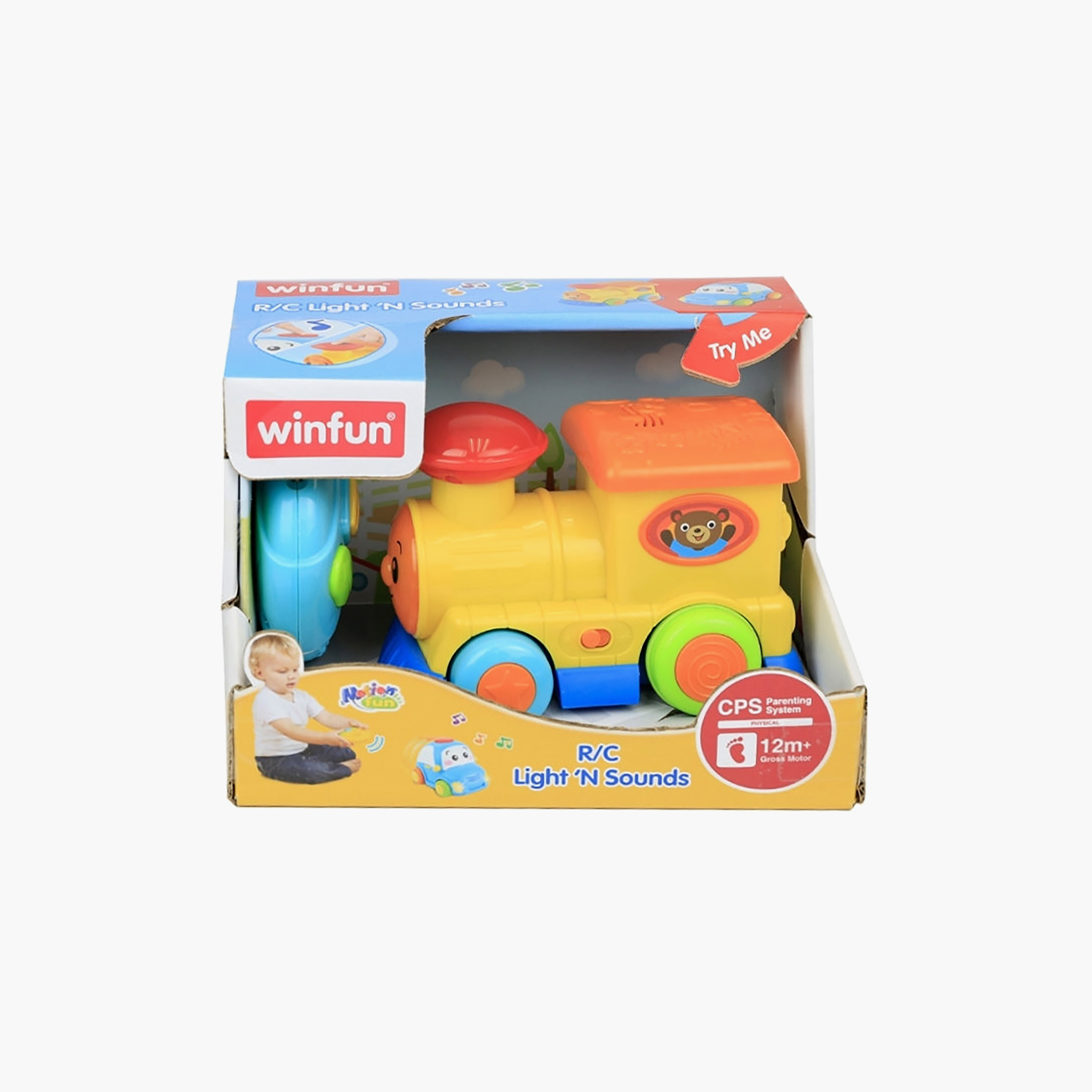 لعبة قطار بجهاز تحكم عن بعد وصوت وضوء من وين فن-toys-remotecontrolledvehicles-rcvehicles-image-6