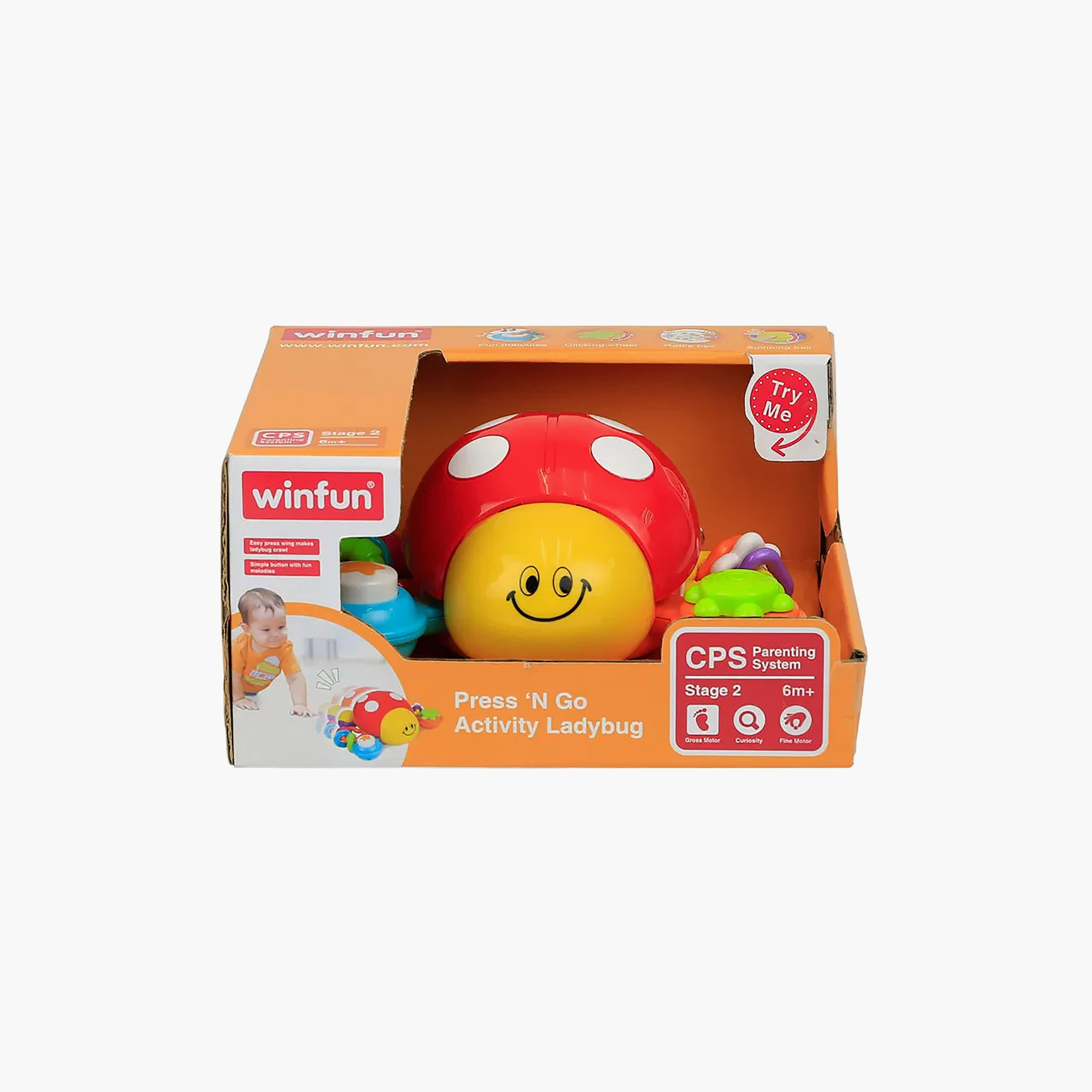 WinFun Press and Go Activity Ladybug Toy-toys-babyandtoddlertoys-learningtoys-image-6