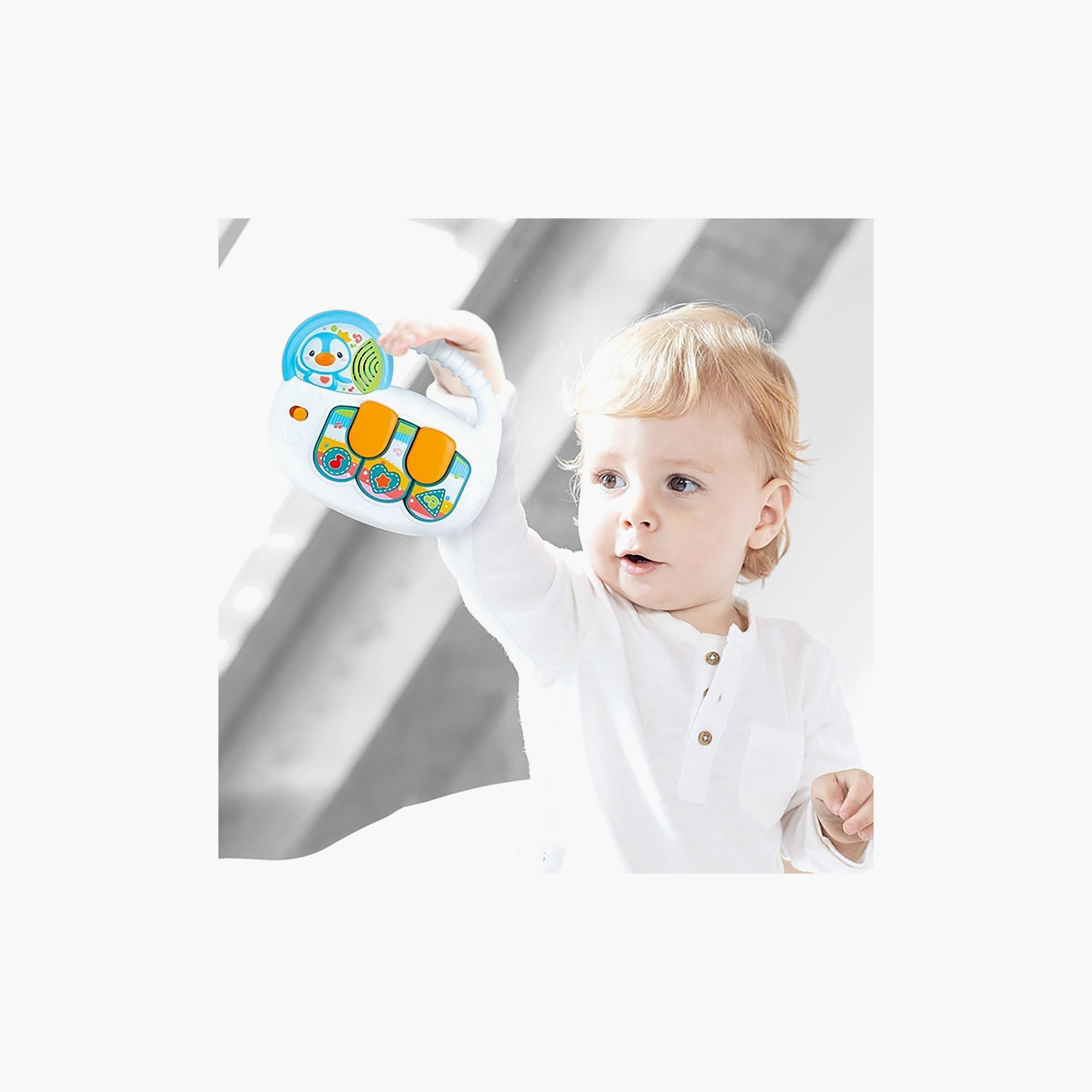لعبة لوحة مفاتيح بتصميم بطريق ماي فيرست بينجوين من وين فن-toys-babyandtoddlertoys-learningtoys-image-2