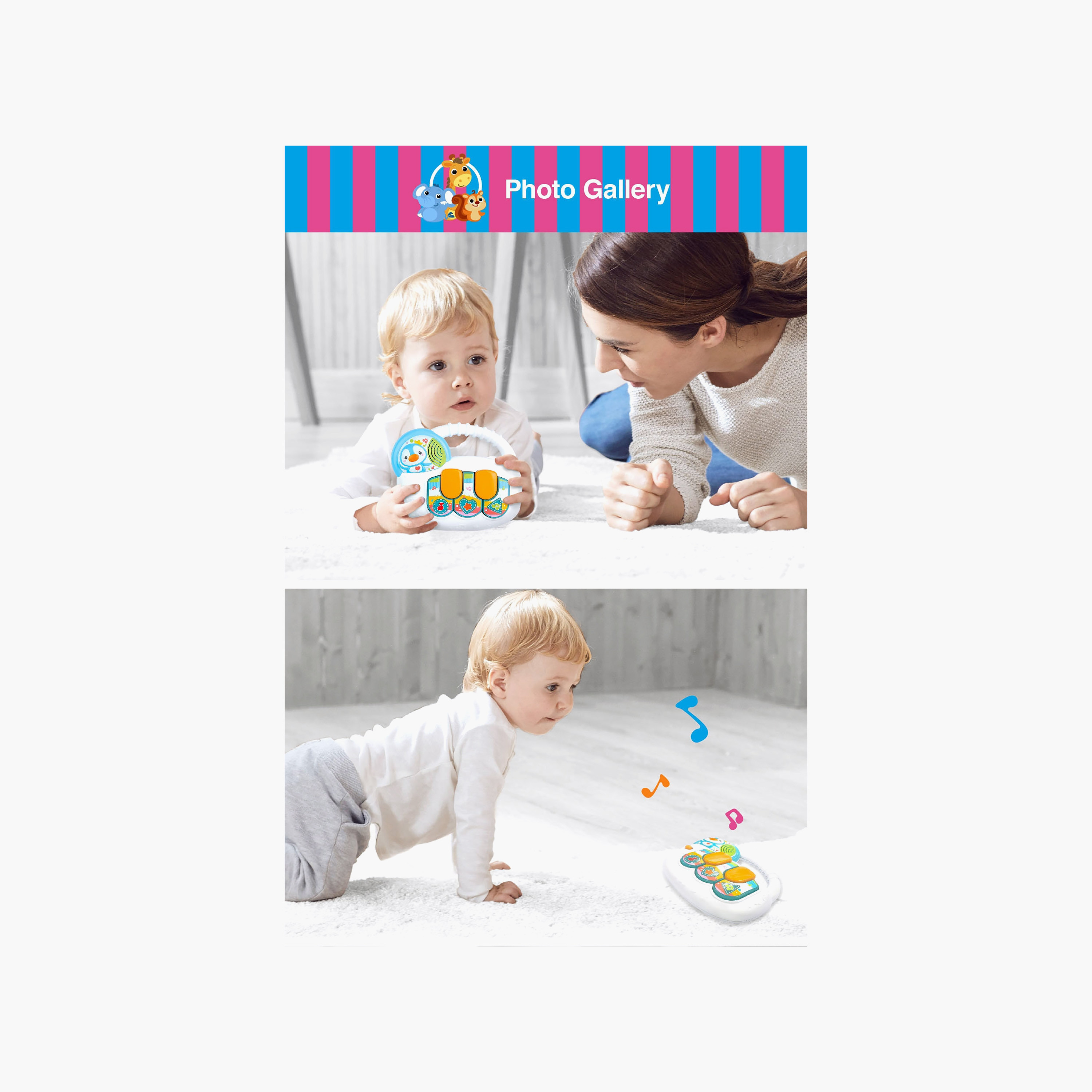 لعبة لوحة مفاتيح بتصميم بطريق ماي فيرست بينجوين من وين فن-toys-babyandtoddlertoys-learningtoys-image-7