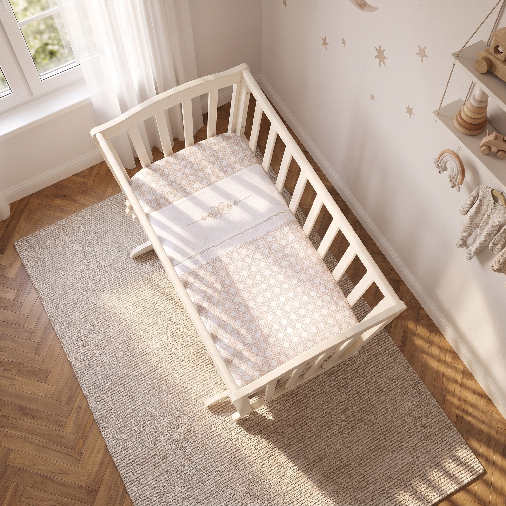 Nini Bassinet Bedding Set-baby-nursery-babybedding-image-1