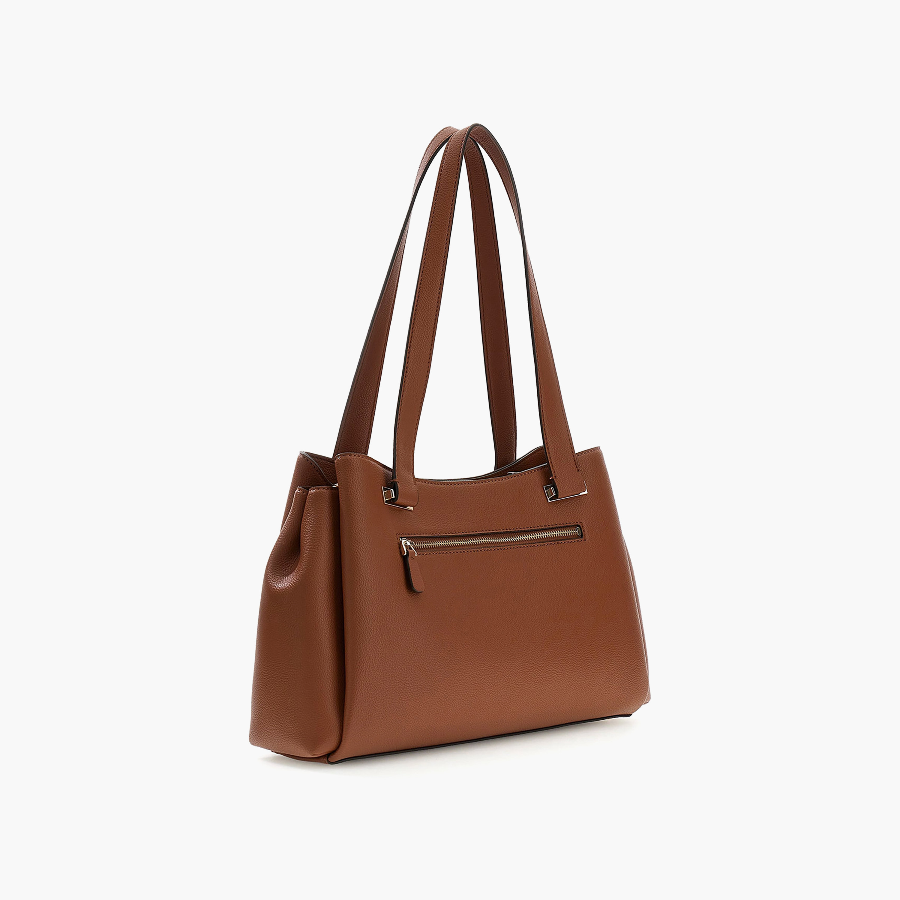 حقيبة يد Guess Evie ذات مقبضين مزخرفين وسحاب إغلاق-women-bagsandwallets-handbags-image-2