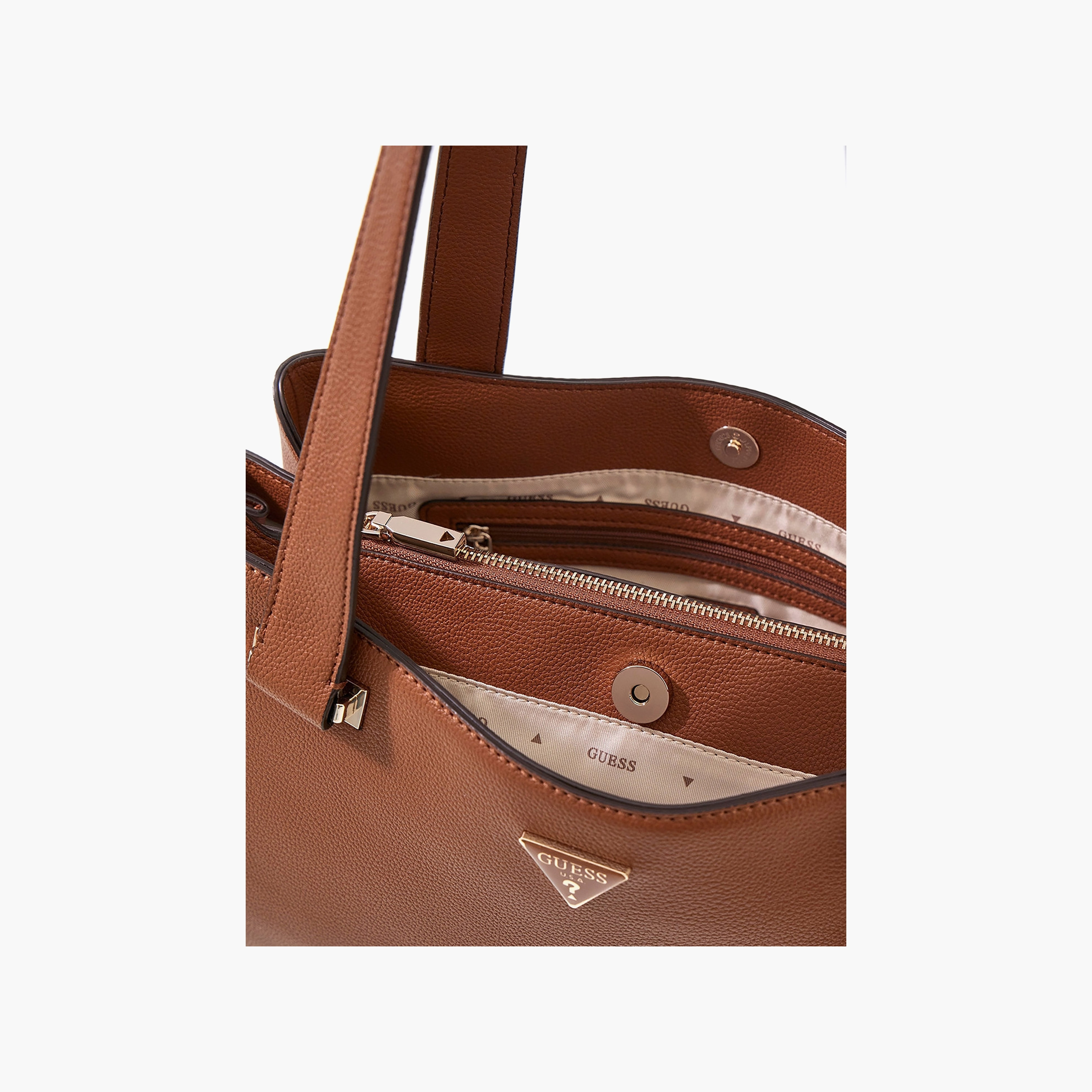 حقيبة يد Guess Evie ذات مقبضين مزخرفين وسحاب إغلاق-women-bagsandwallets-handbags-image-3