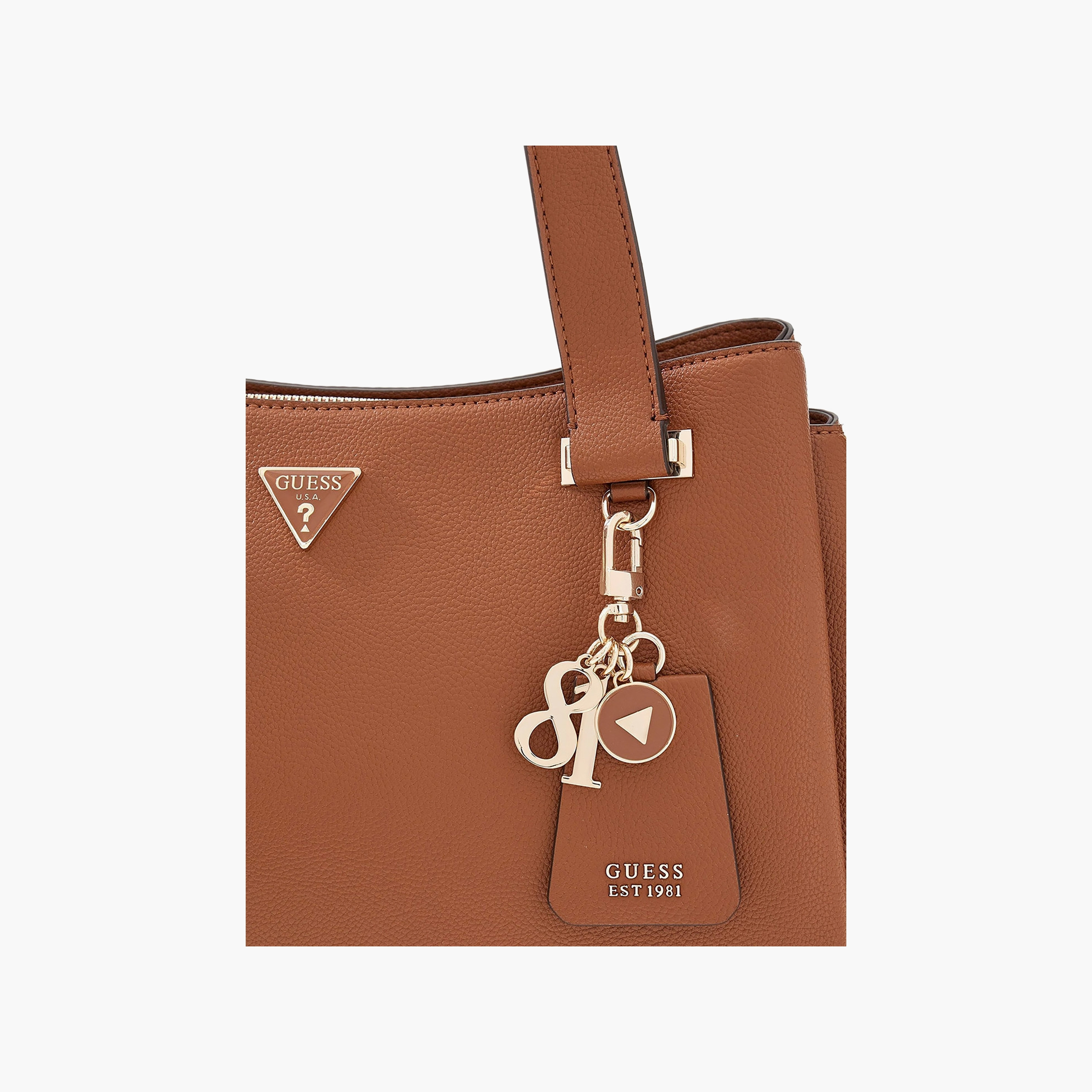حقيبة يد Guess Evie ذات مقبضين مزخرفين وسحاب إغلاق-women-bagsandwallets-handbags-image-4