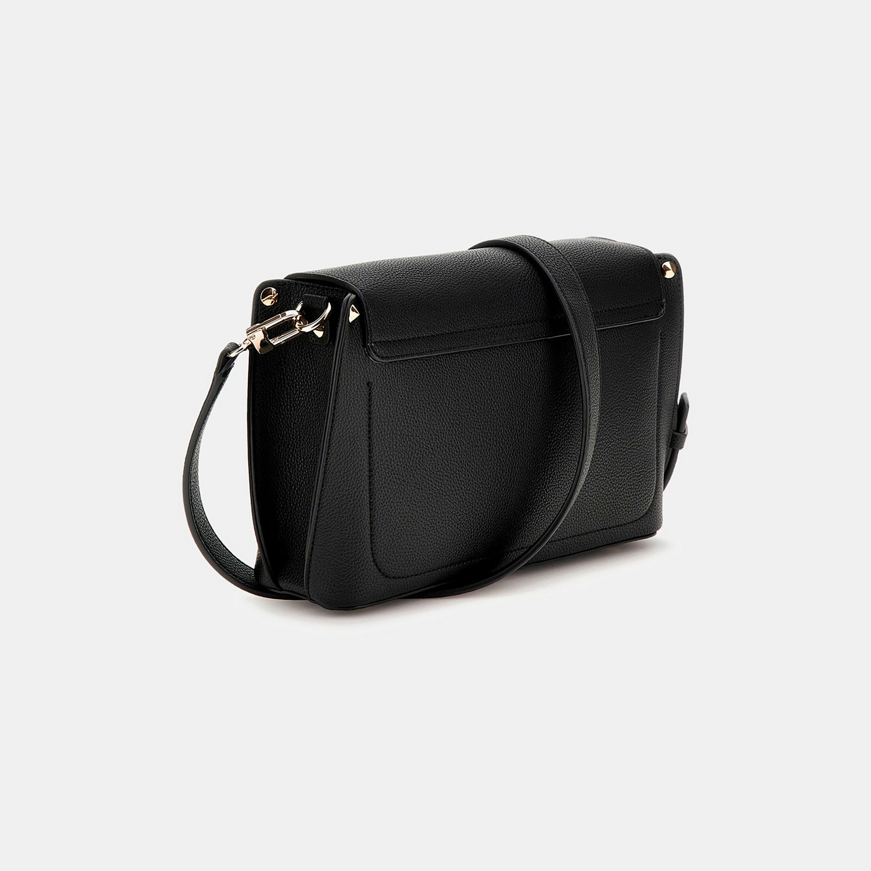 Guess Meridian Ii Textured Crossbody Bag with Flap Closure and Adjustable Strap-women-bagsandwallets-handbags-image-2
