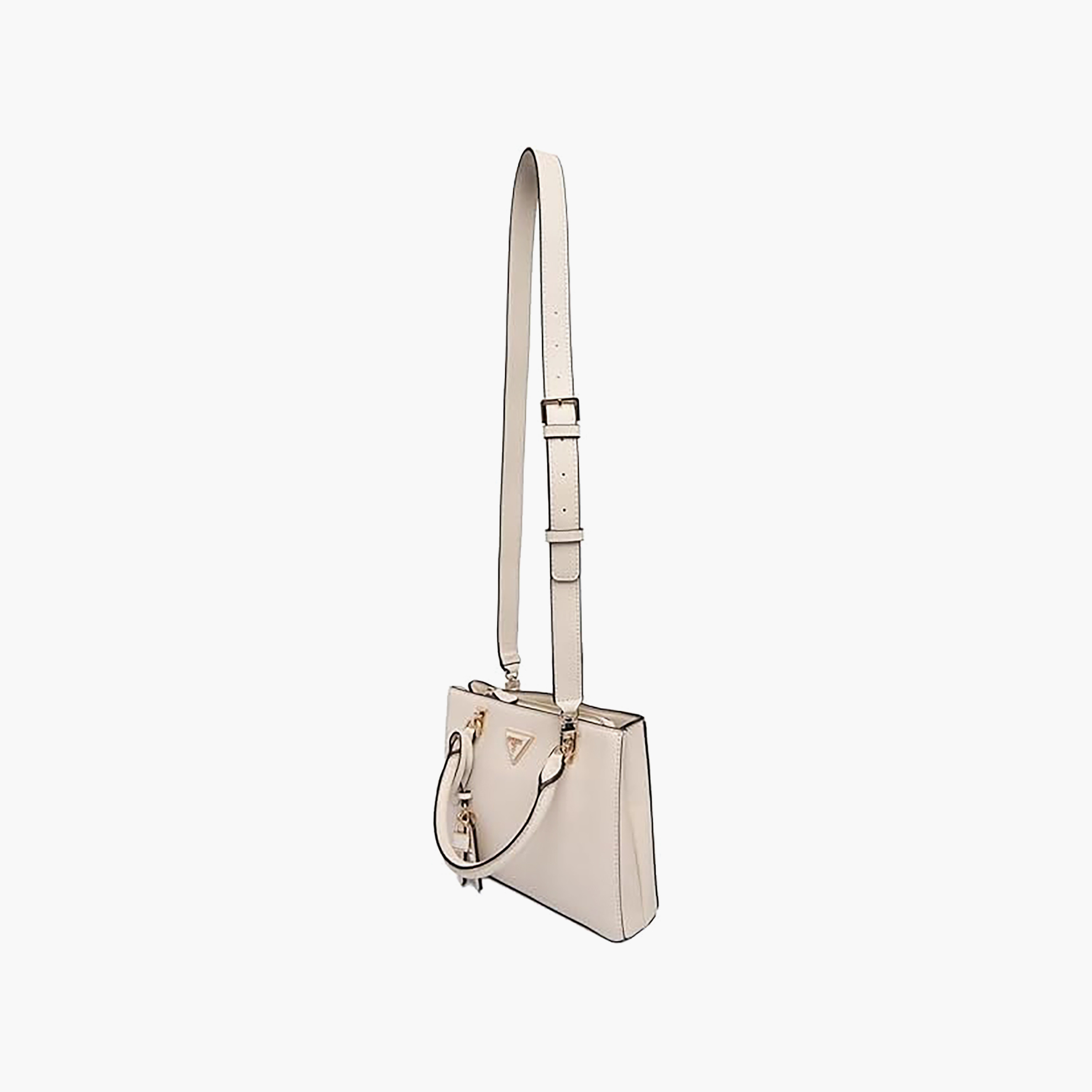 Guess Noelle Ii Double Handle Satchel Bag with Zipper Closure and Adjustable Strap-women-bagsandwallets-handbags-image-4