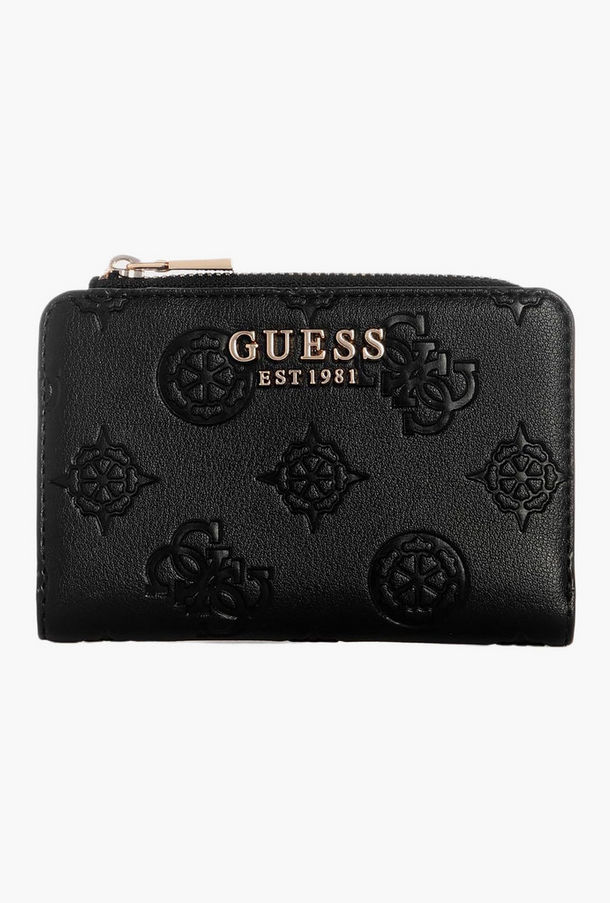 محفظة Guess Laurel II Monogram بسحاب إغلاق-women-bagsandwallets-wallets-image-1