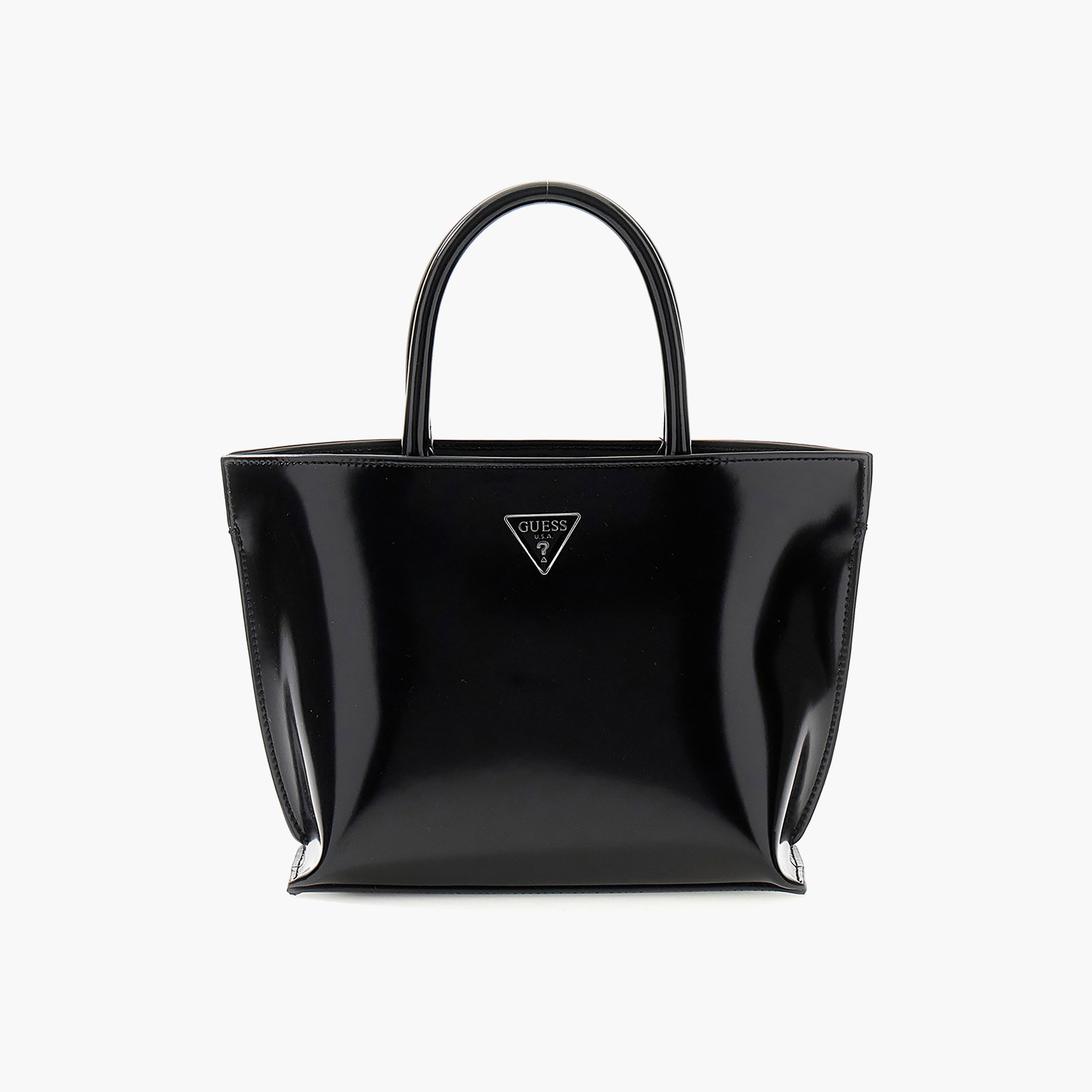 Guess Arnela Double Handle Tote Bag with Zipper Closure and Detachable Strap-women-bagsandwallets-handbags-image-1