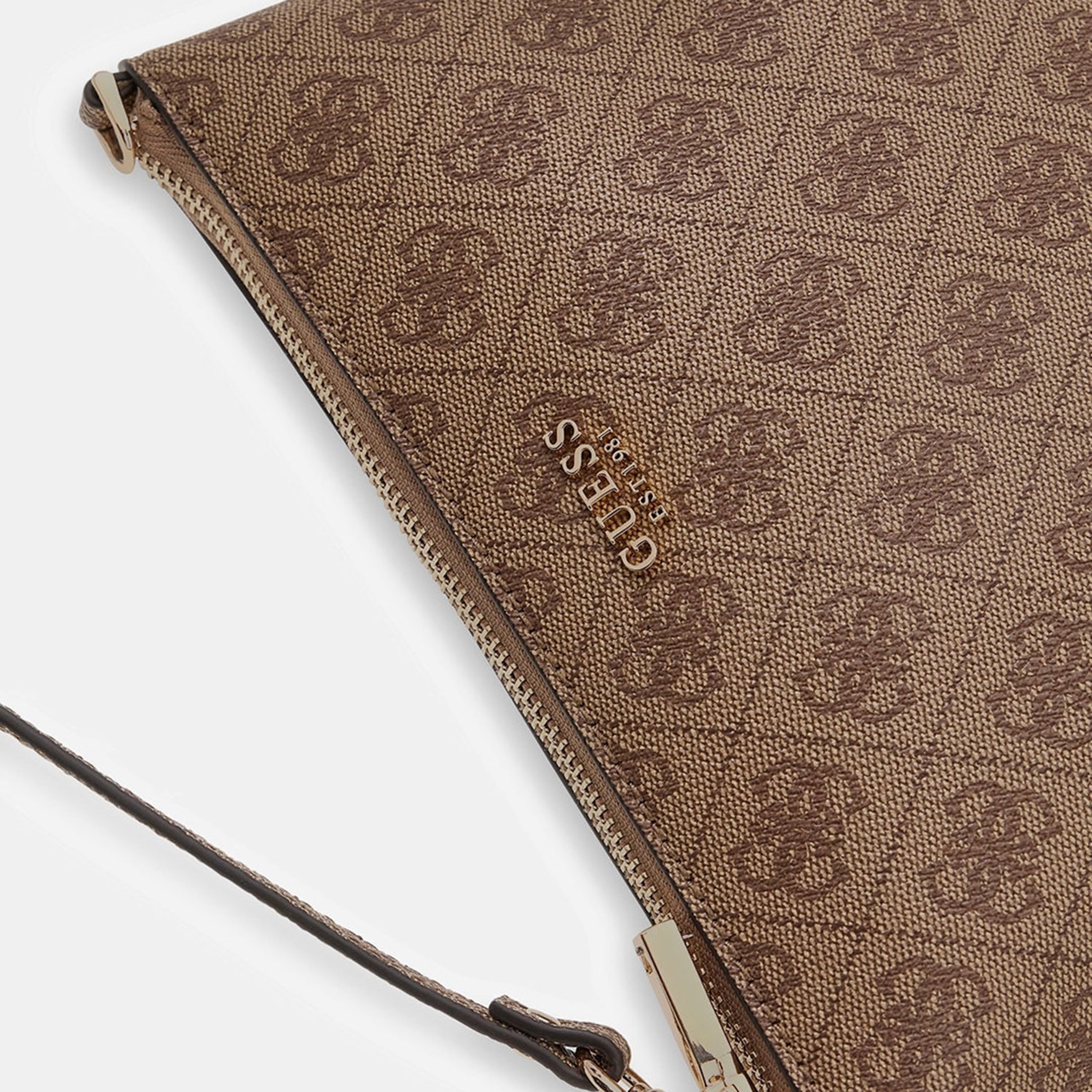 Guess Meridian Ii Monogram Single Handle Bucket Bag & Pouch with Magnetic Closure-women-bagsandwallets-handbags-image-5