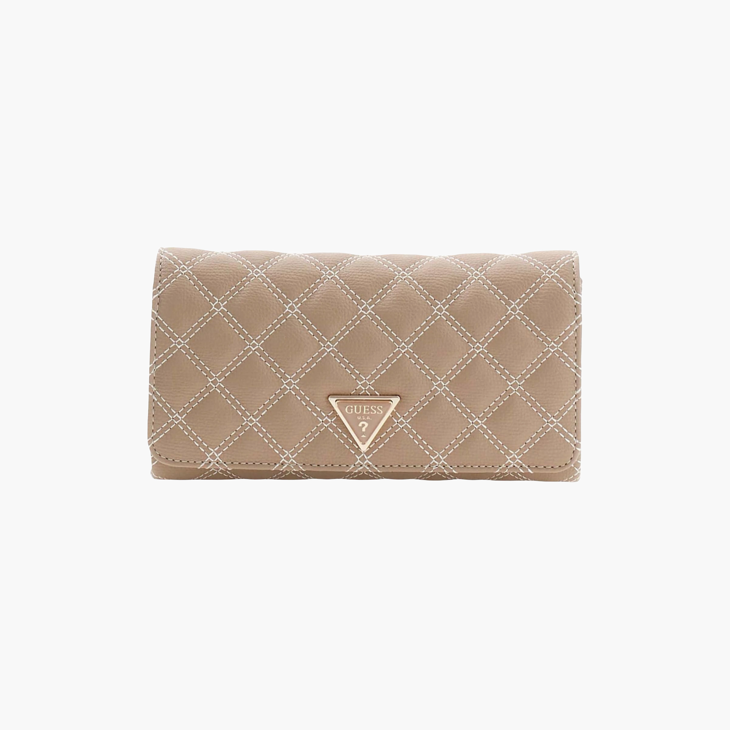 Guess Giully Ii Diamond Quilted Crossbody Bag with Flap Closure and Detachable Strap-women-bagsandwallets-handbags-image-4